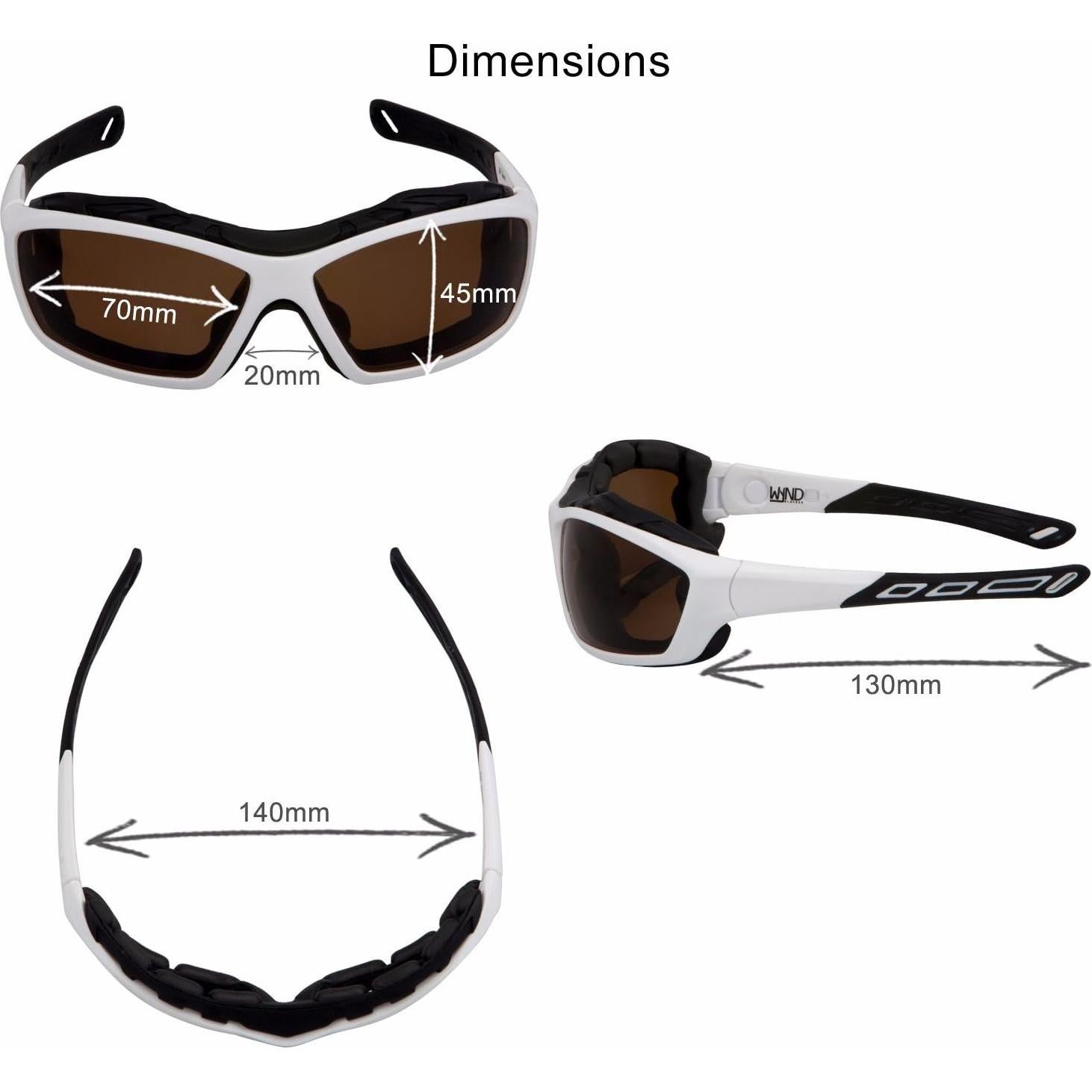 Gafas de sol polarizadas WYND Blocker 330 con espuma