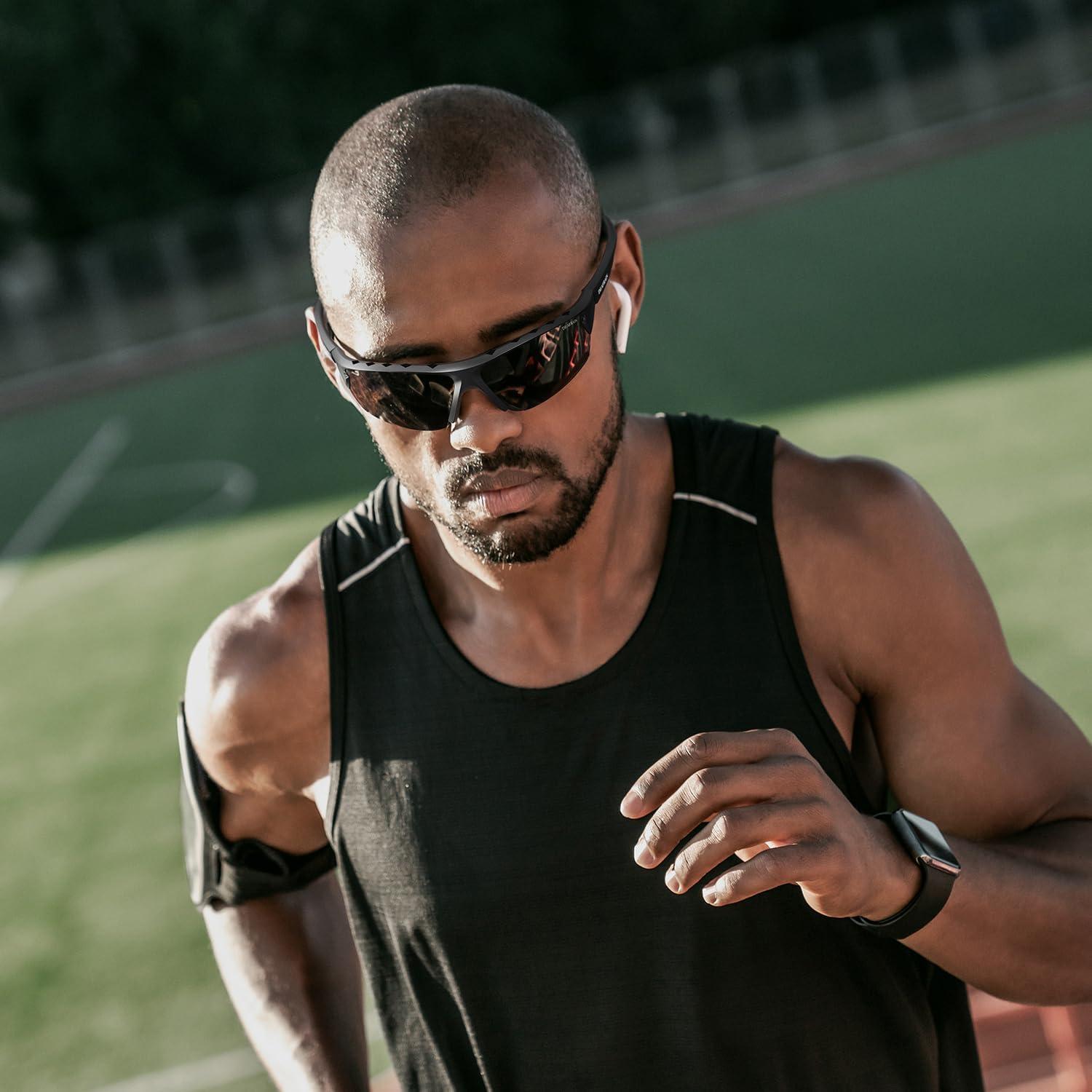 Gafas de Sol Polarizadas DEAFRAIN TR90 para Deportes