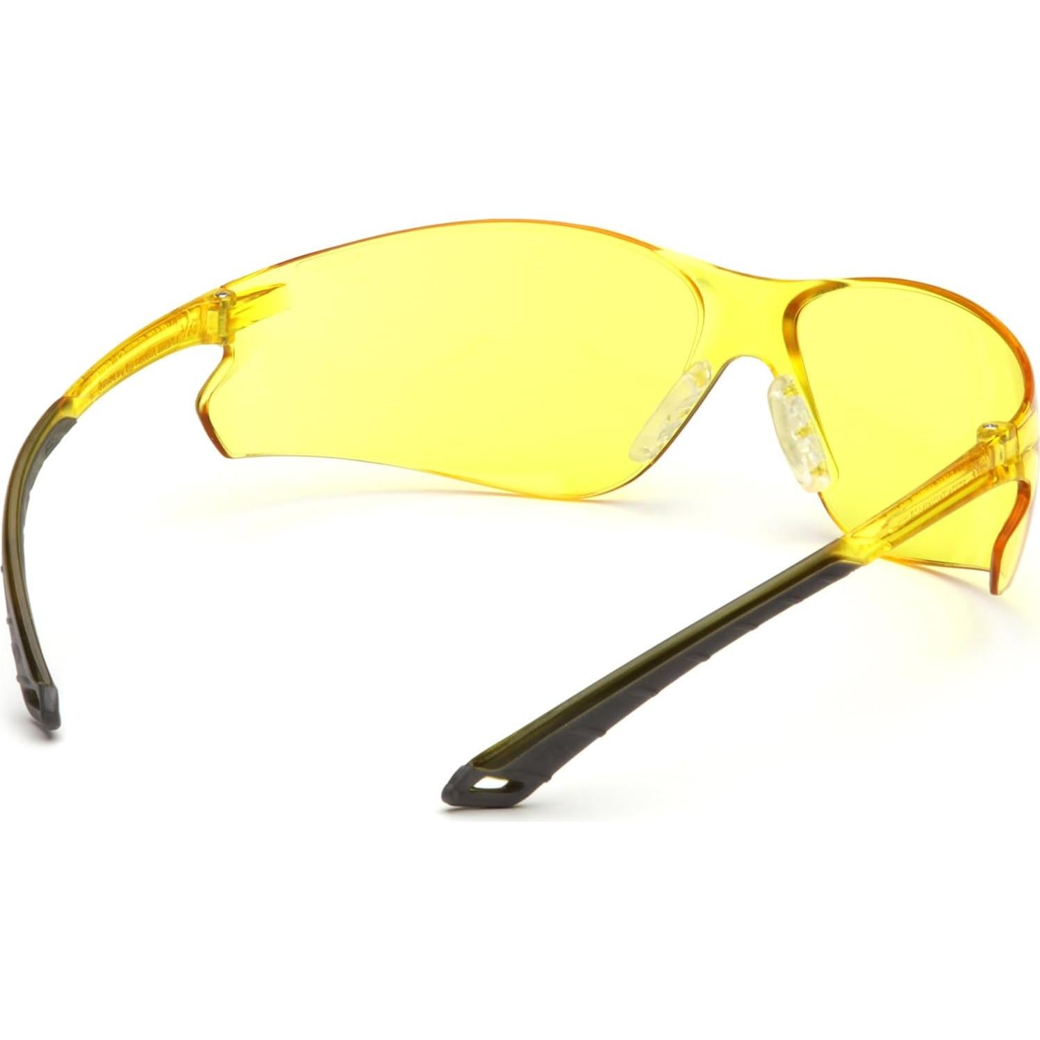 Gafas de Seguridad Pyramex Itek Ámbar con Lente Curva