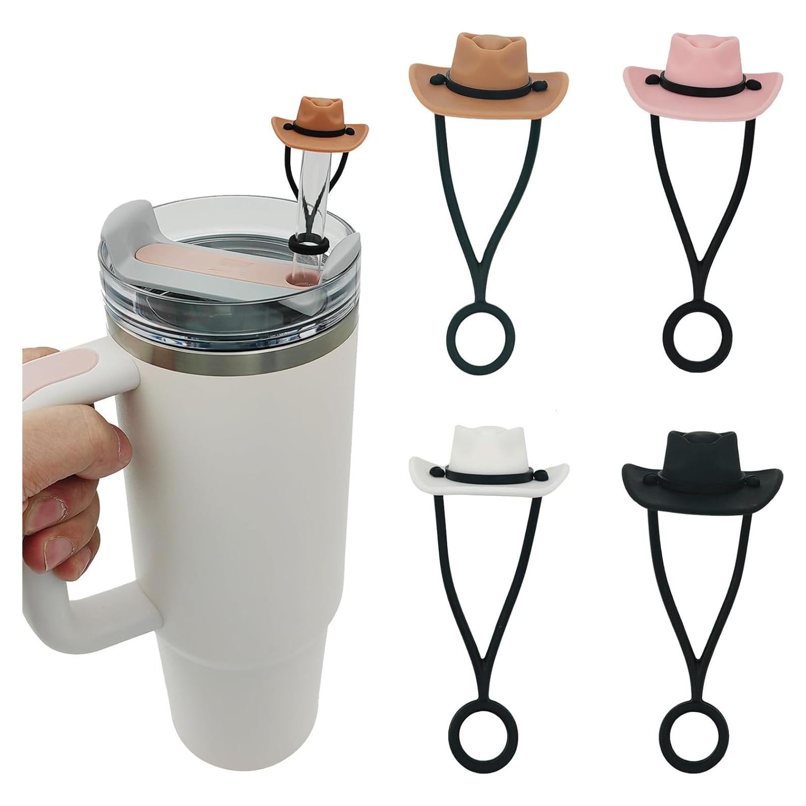 Set de 4 cubiertas de paja HOMDSG sombrero vaquero