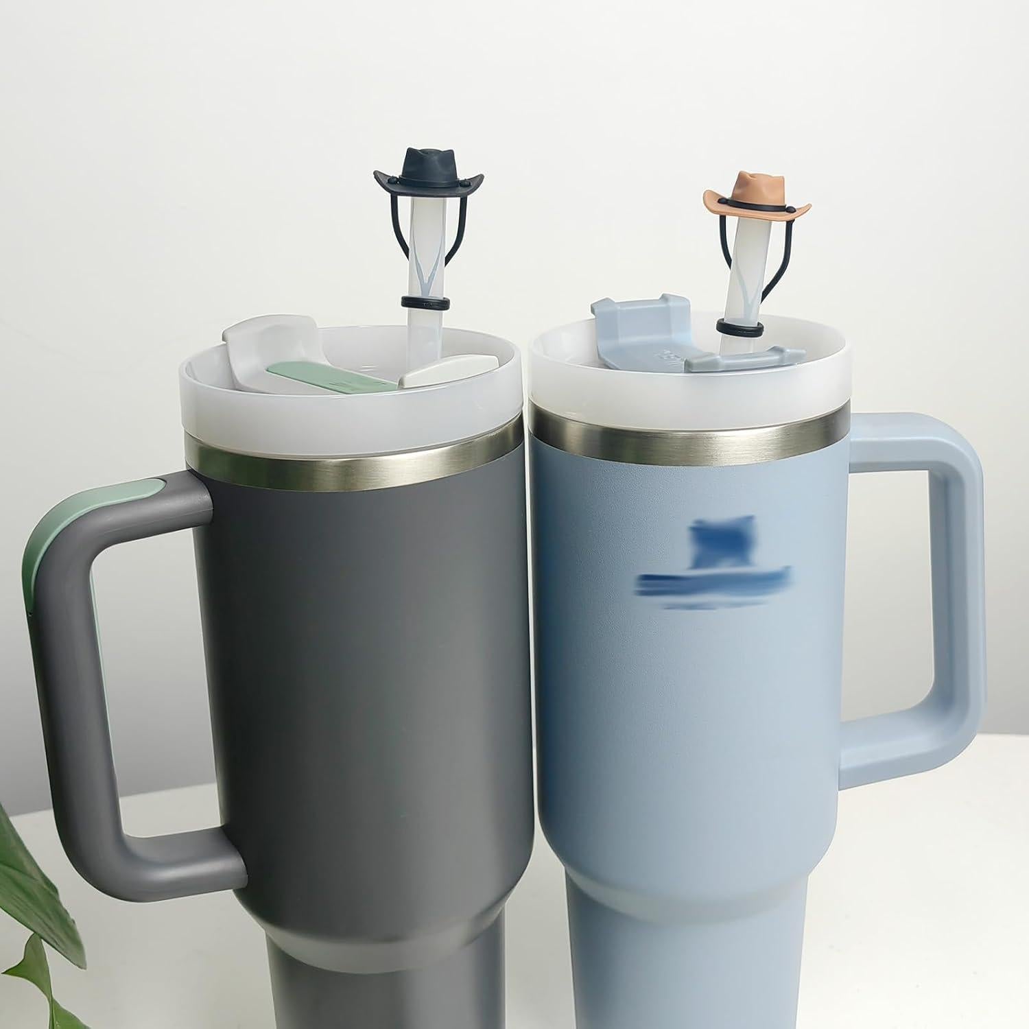 Set de 4 cubiertas de paja HOMDSG sombrero vaquero