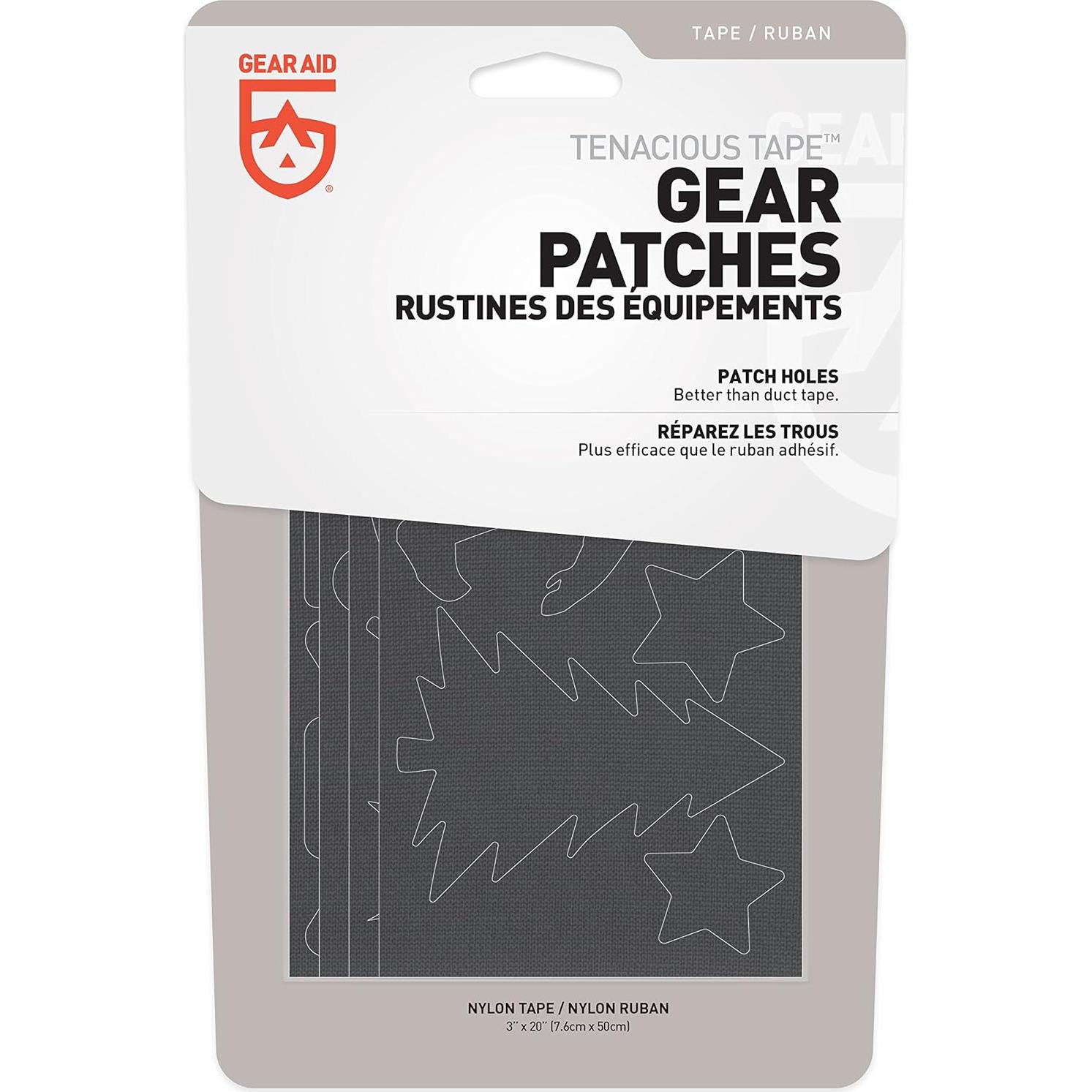 Parche Tenaz Gear Aid 50.8 cm para Reparación de Ropa