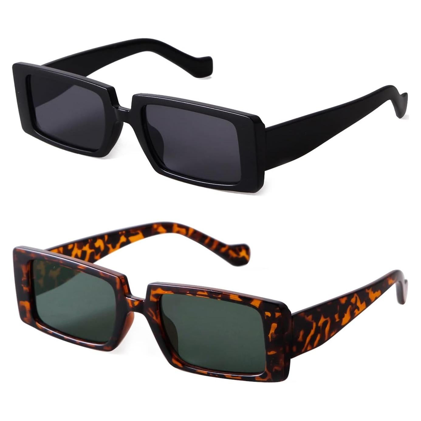 Gafas de Sol Retro GIFIORE UV400 - Paquete de 2 Colores