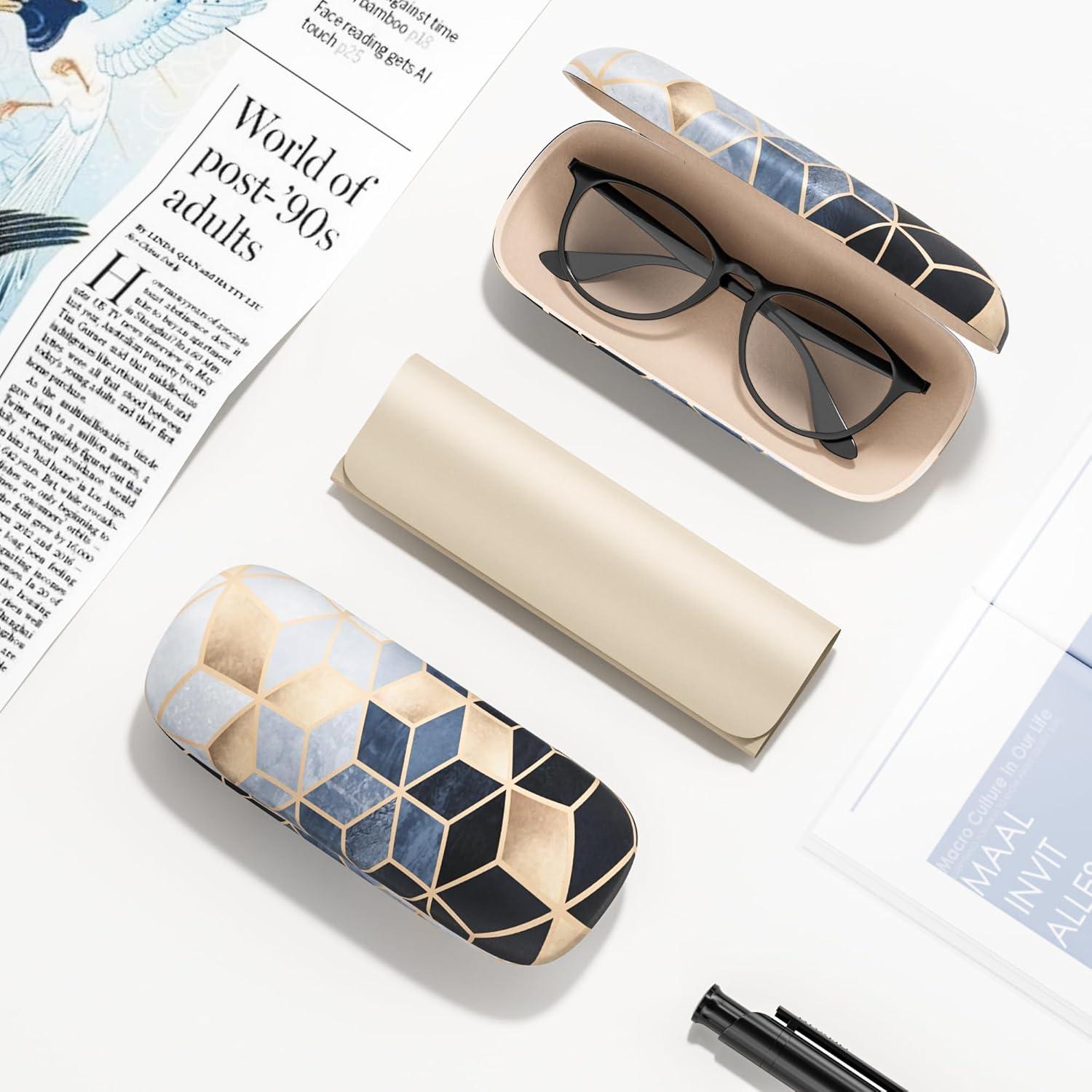 Estuche Duro para Gafas Geometría Artística Unisex