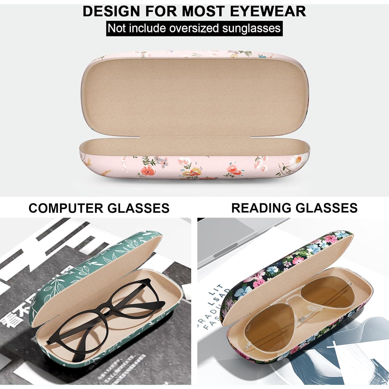 Estuche Duro para Gafas - Unisex - 16.26x5.33 cm - 3 Colores