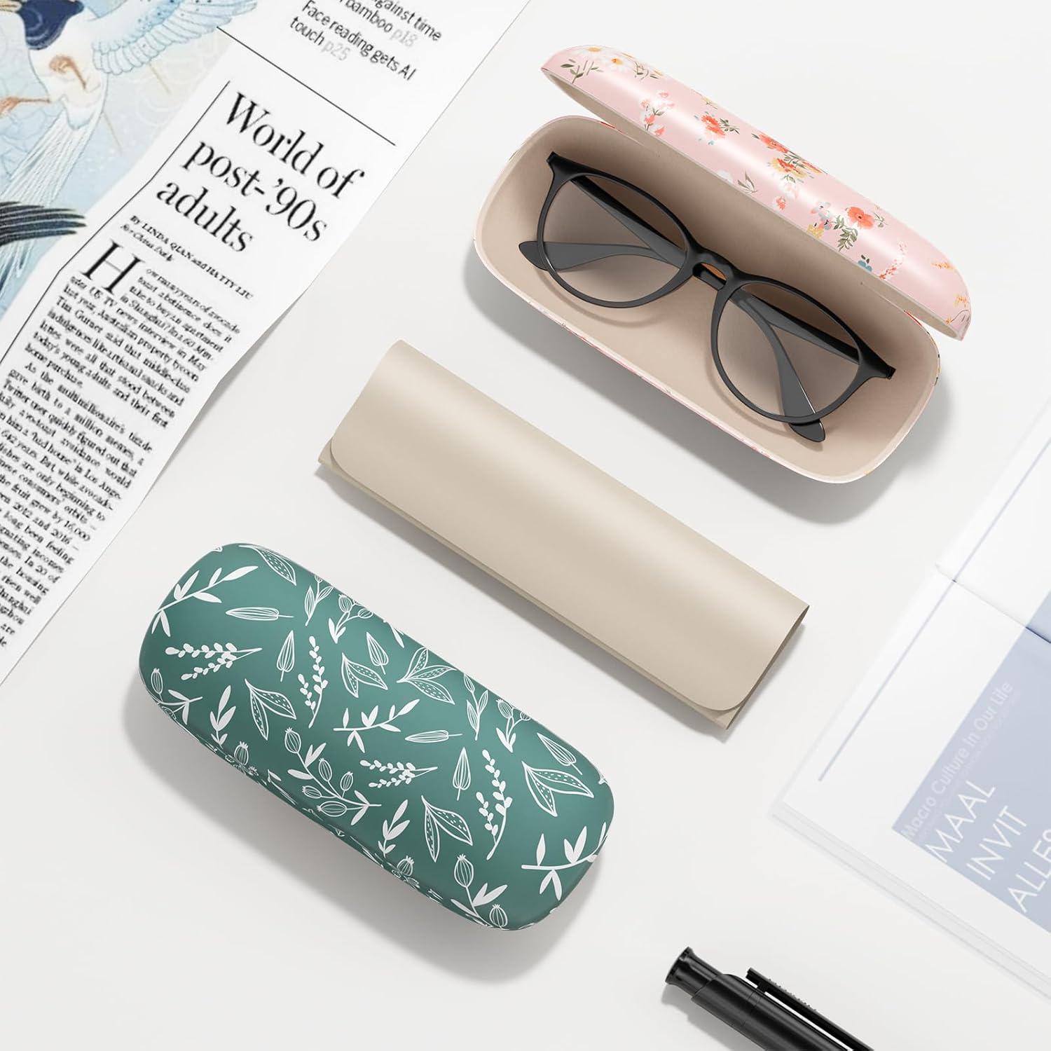 Estuche Duro para Gafas - Unisex - 16.26x5.33 cm - 3 Colores