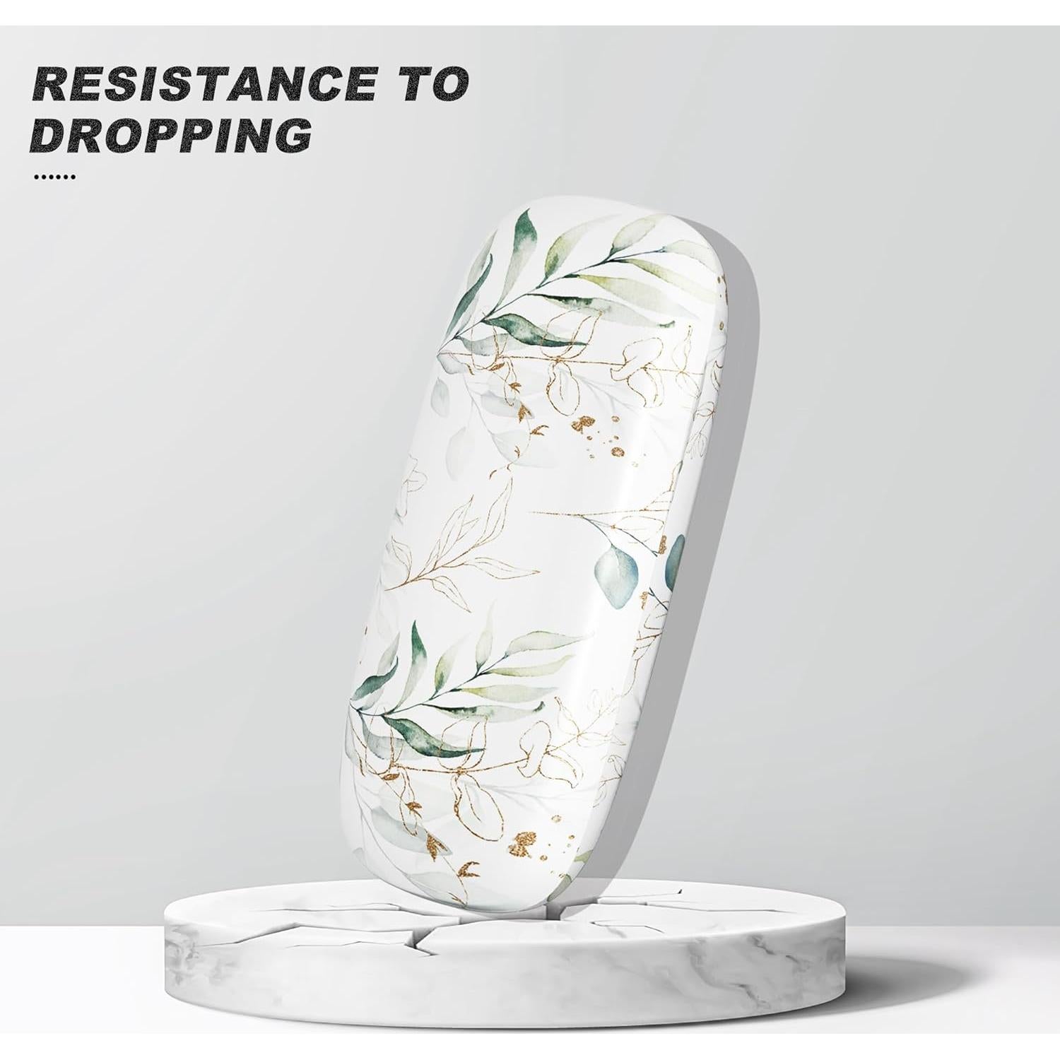 Estuche Duro para Gafas Unisex con Paño de Limpieza