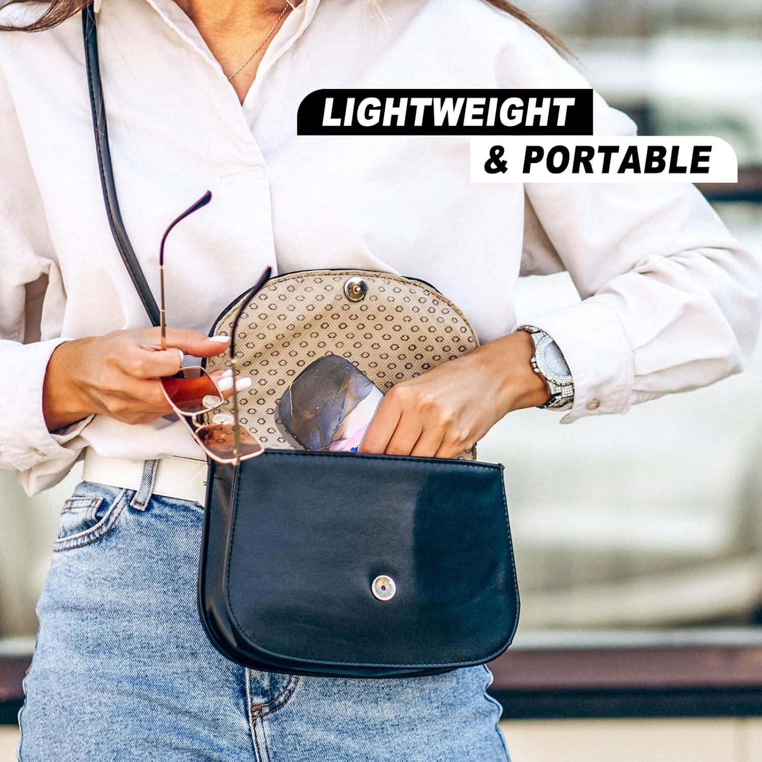 Estuche Duro para Gafas Unisex Mármol Colorido con Paño