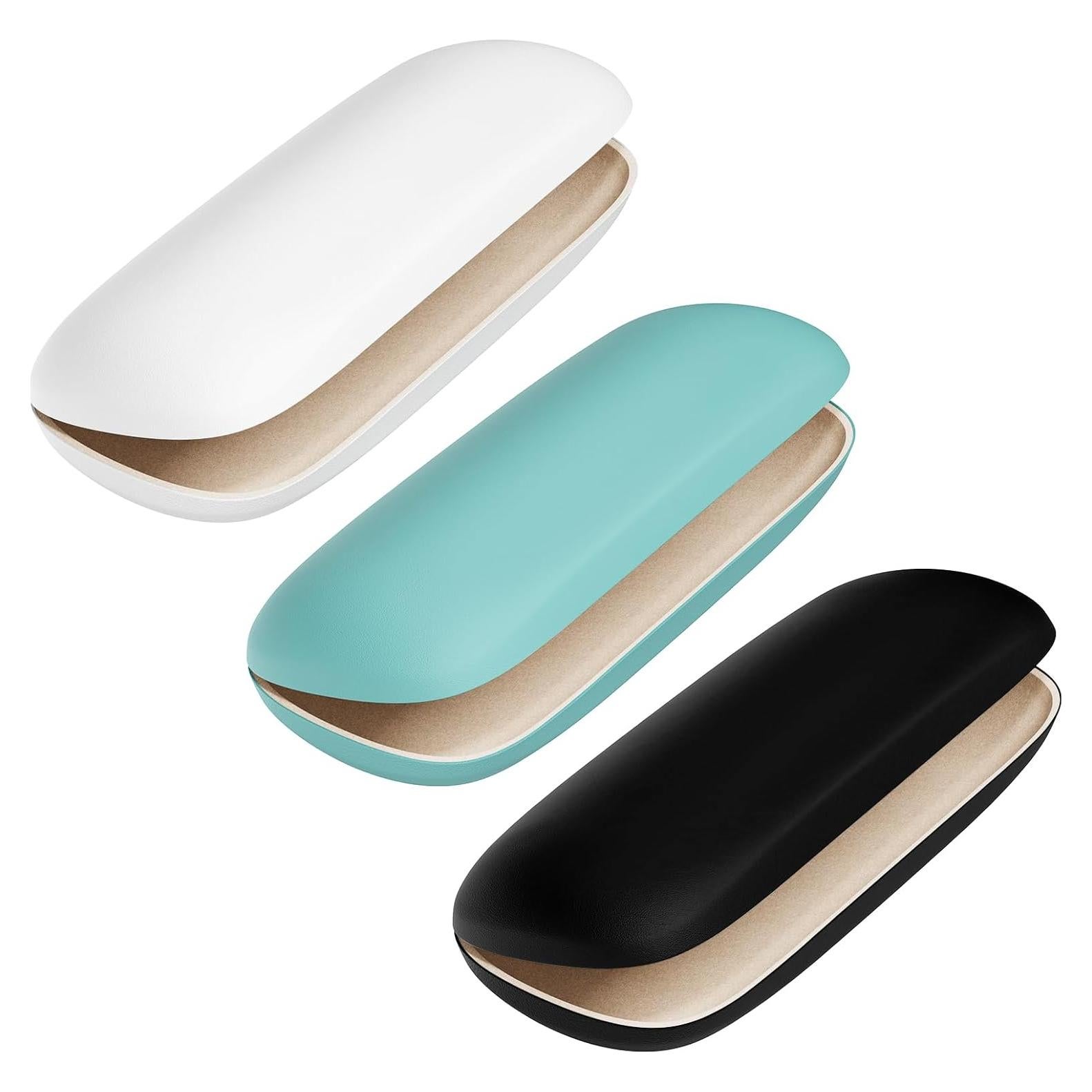 Estuche Duro para Gafas Unisex con Paño de Limpieza