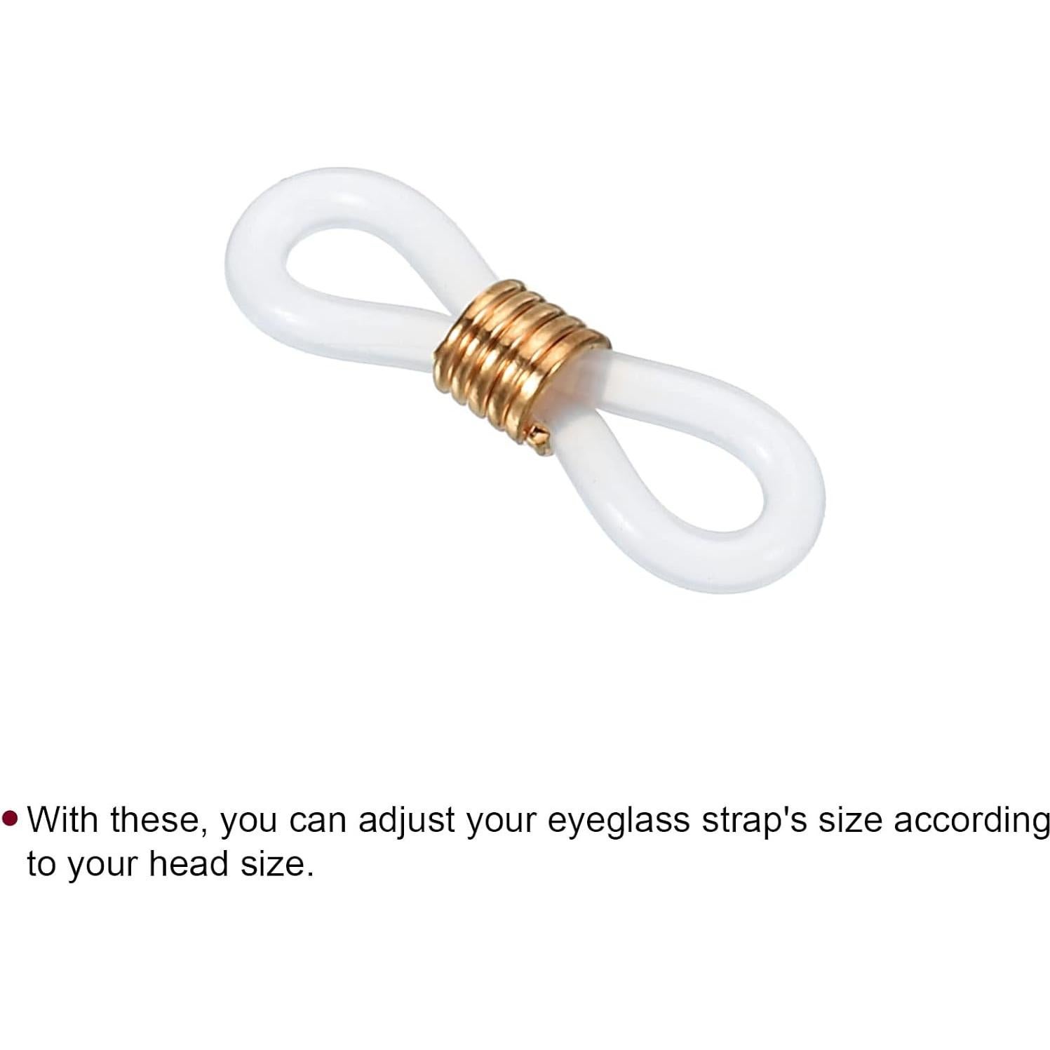 Conector de Cadena para Gafas PATIKIL Silicona Ajustable