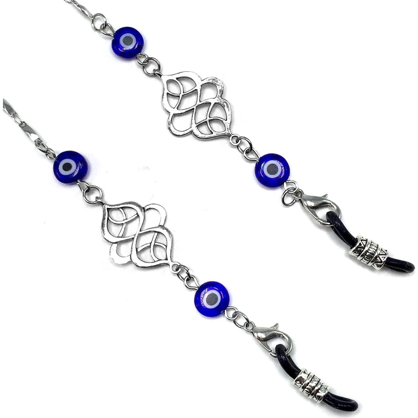 Cadena para Gafas ALBATROSART con Cuentas de Piedra Natural