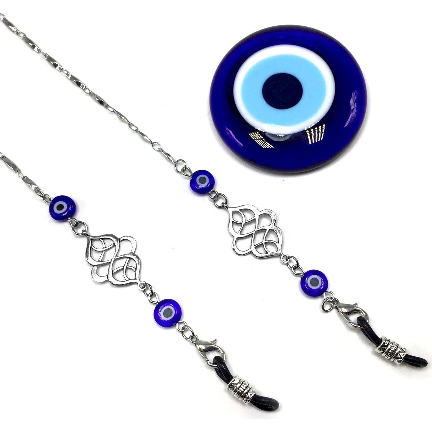 Cadena para Gafas ALBATROSART con Cuentas de Piedra Natural