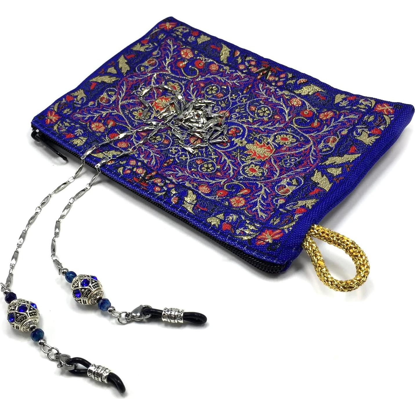 Cadena para Gafas ALBATROSART Cuentas de Piedra Natural