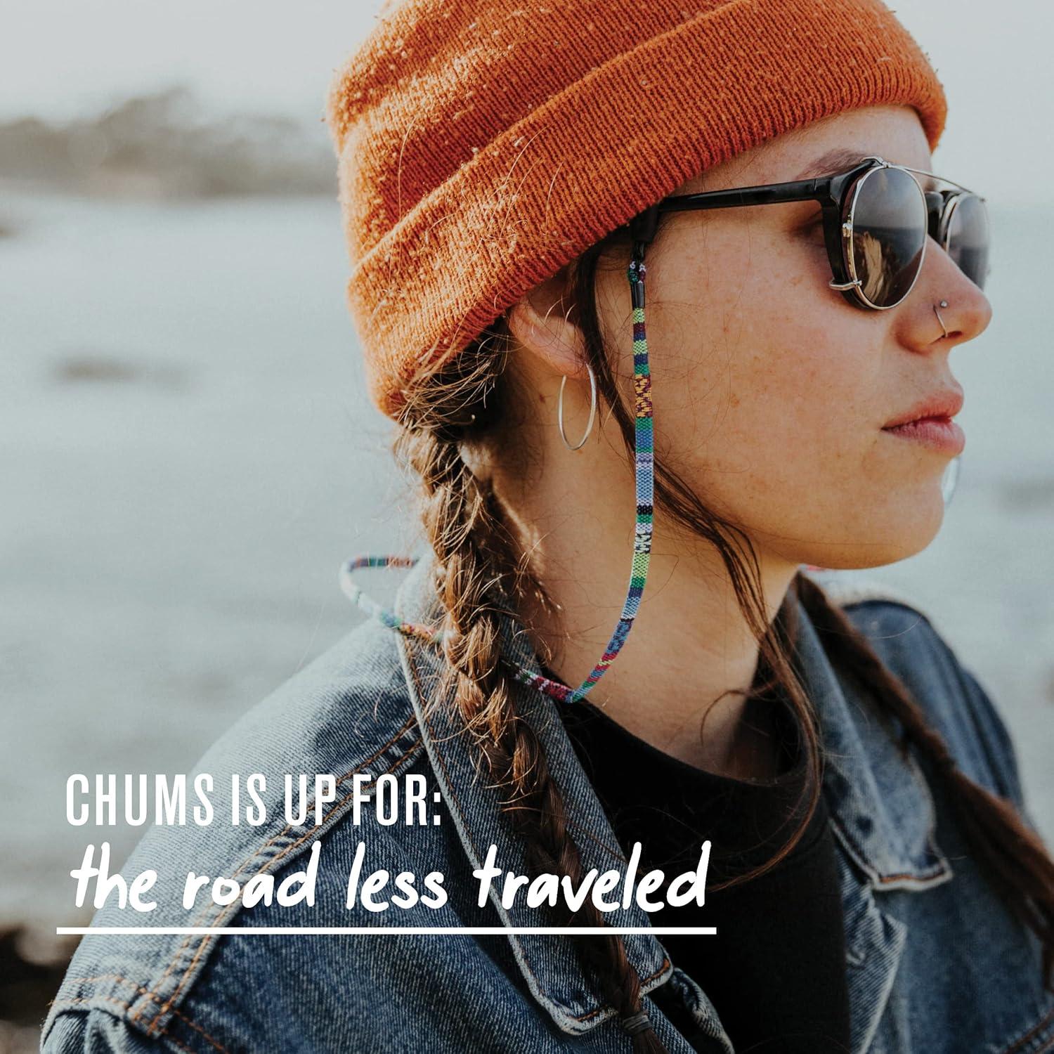 Correa para Gafas Chums Baja Urban Rayas Rojas