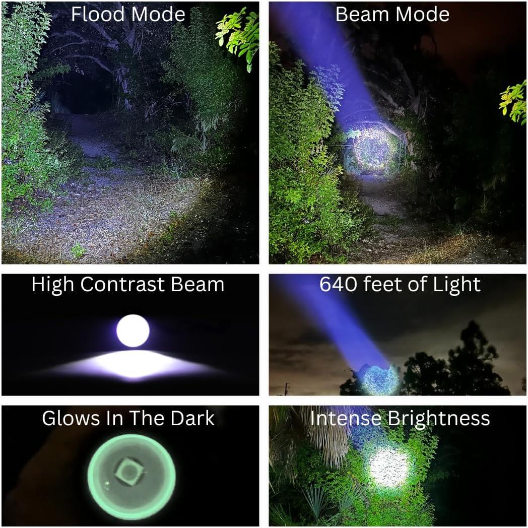 Linterna LED Bright Light BW1 - 1000 lúmenes, IP67, AA