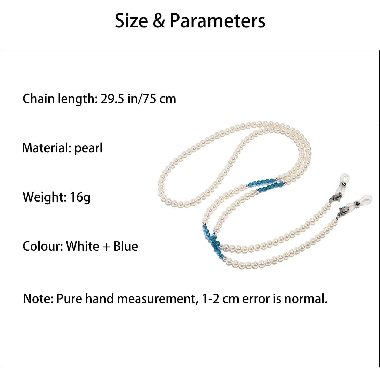 Cadena de Gafas BILIONE de Perlas 79 cm para Mujeres