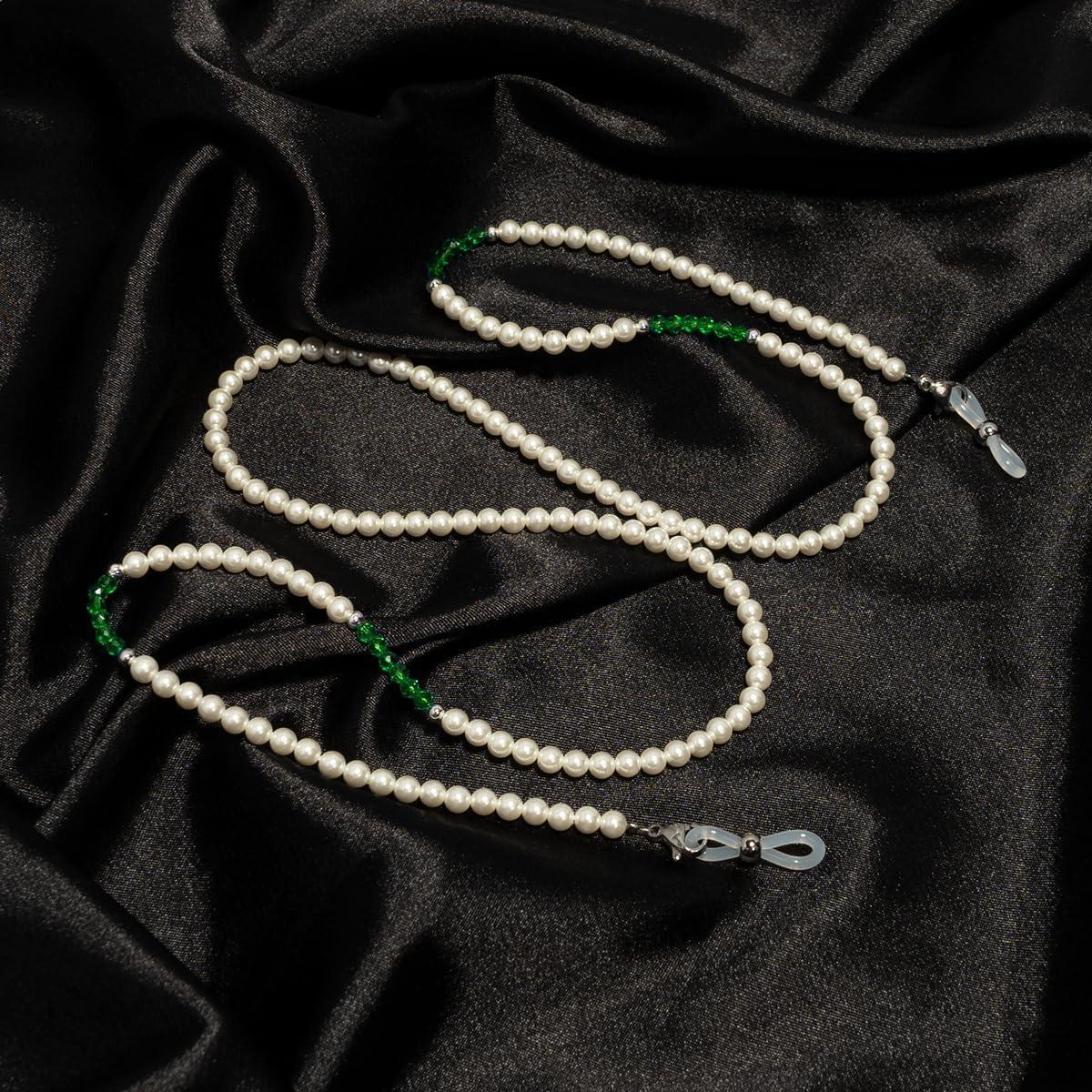 Cadena de Gafas BILIONE de Perlas 79 cm Ajustable