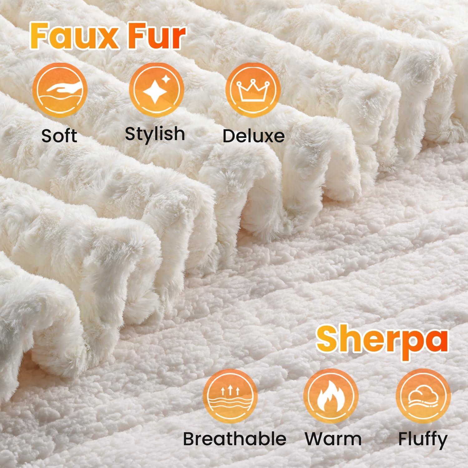 Manta Eléctrica WOOMER King 100x90cm, 4 Niveles de Calor