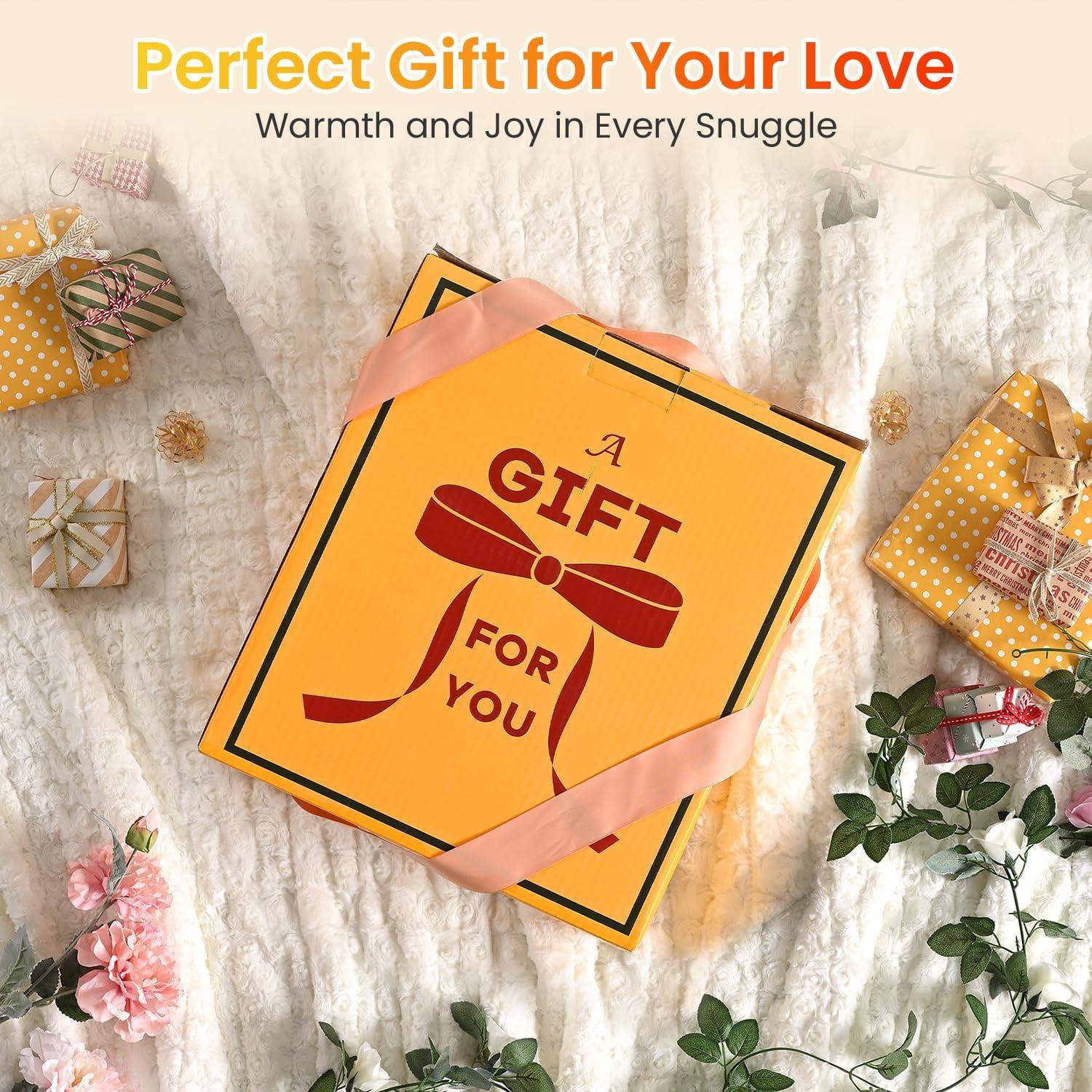 Manta Eléctrica WOOMER King 100x90cm, 4 Niveles de Calor