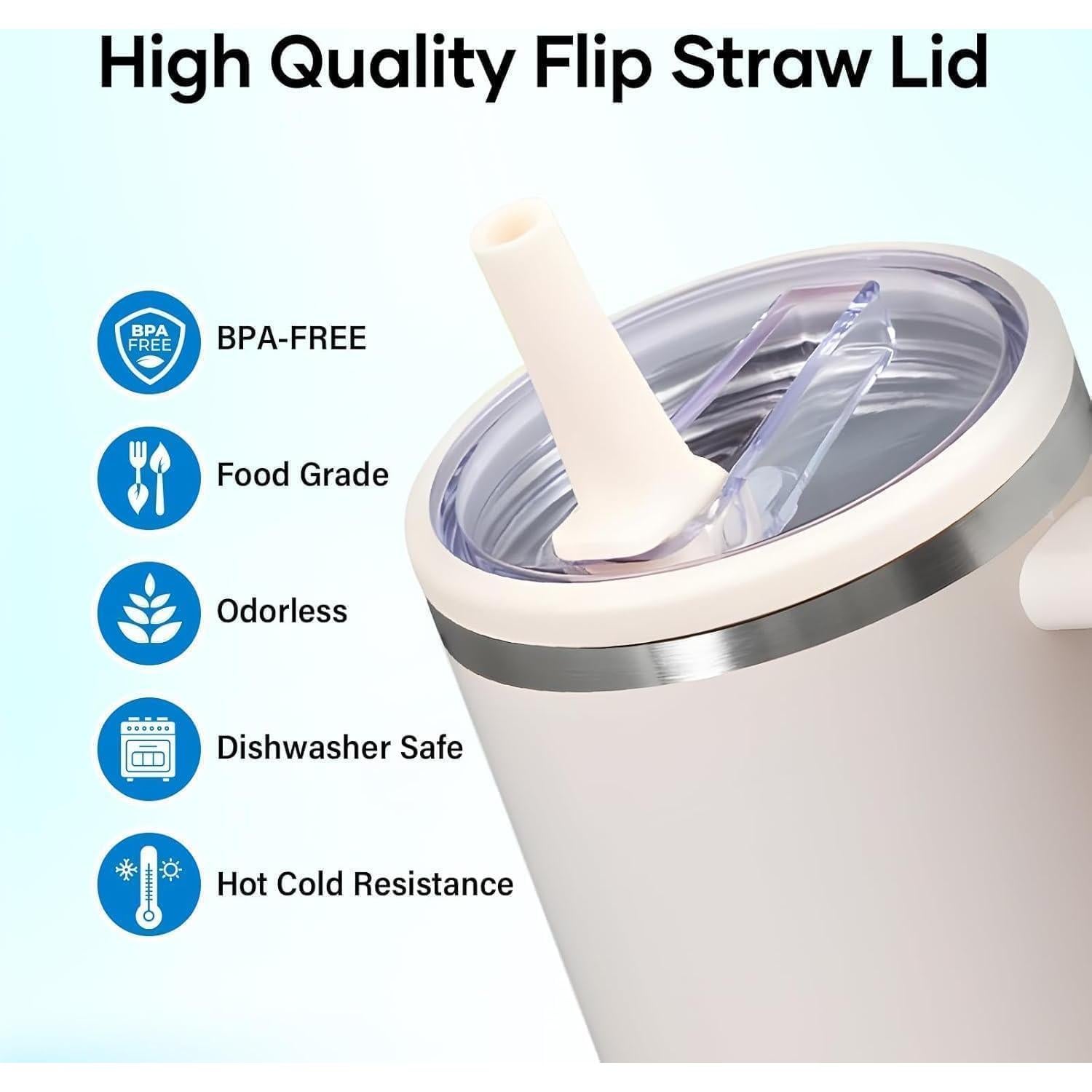 Paquete de 2 tapas Ziolam 1.2 L a prueba de fugas para Stanley