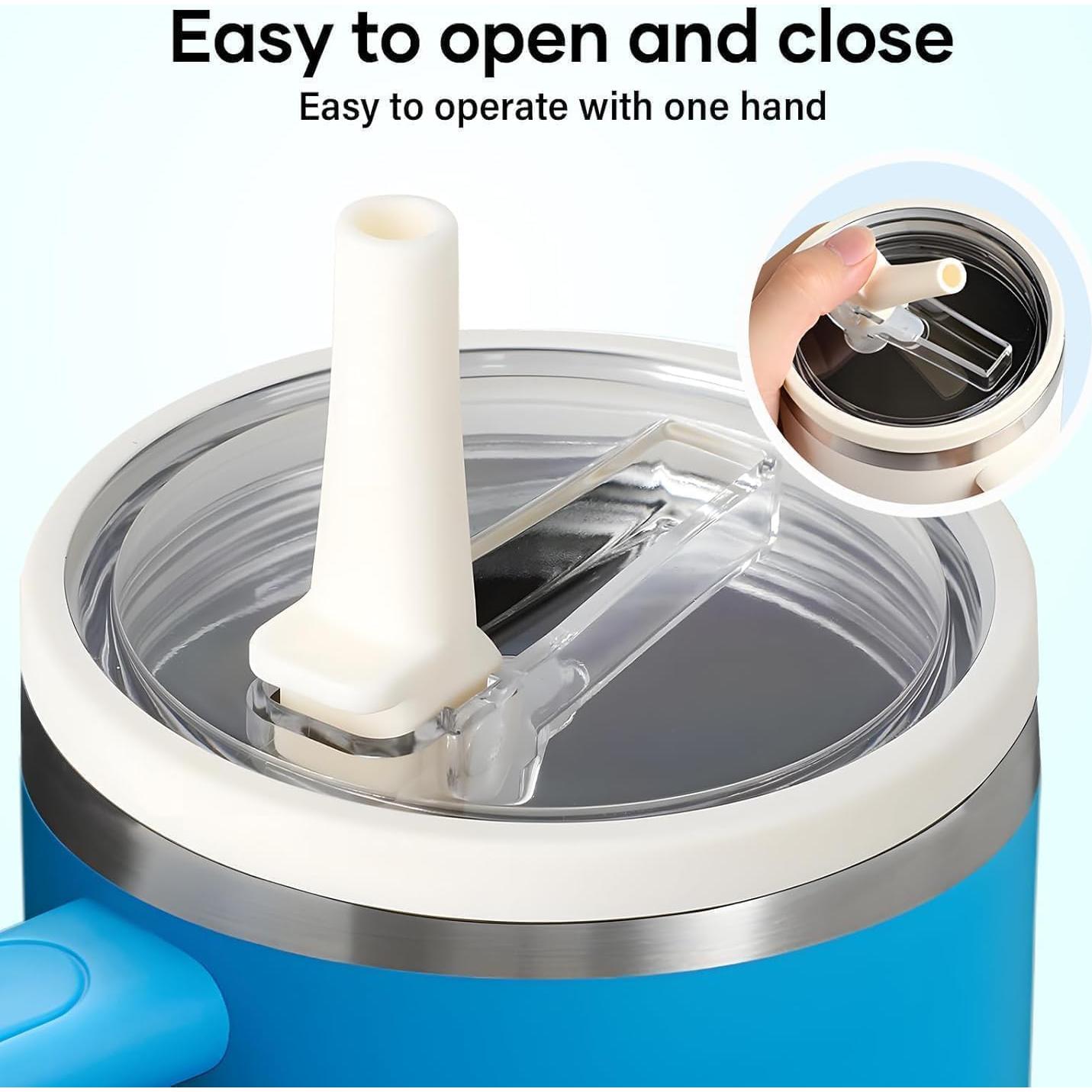 Paquete de 2 tapas Ziolam 1.2 L a prueba de fugas para Stanley