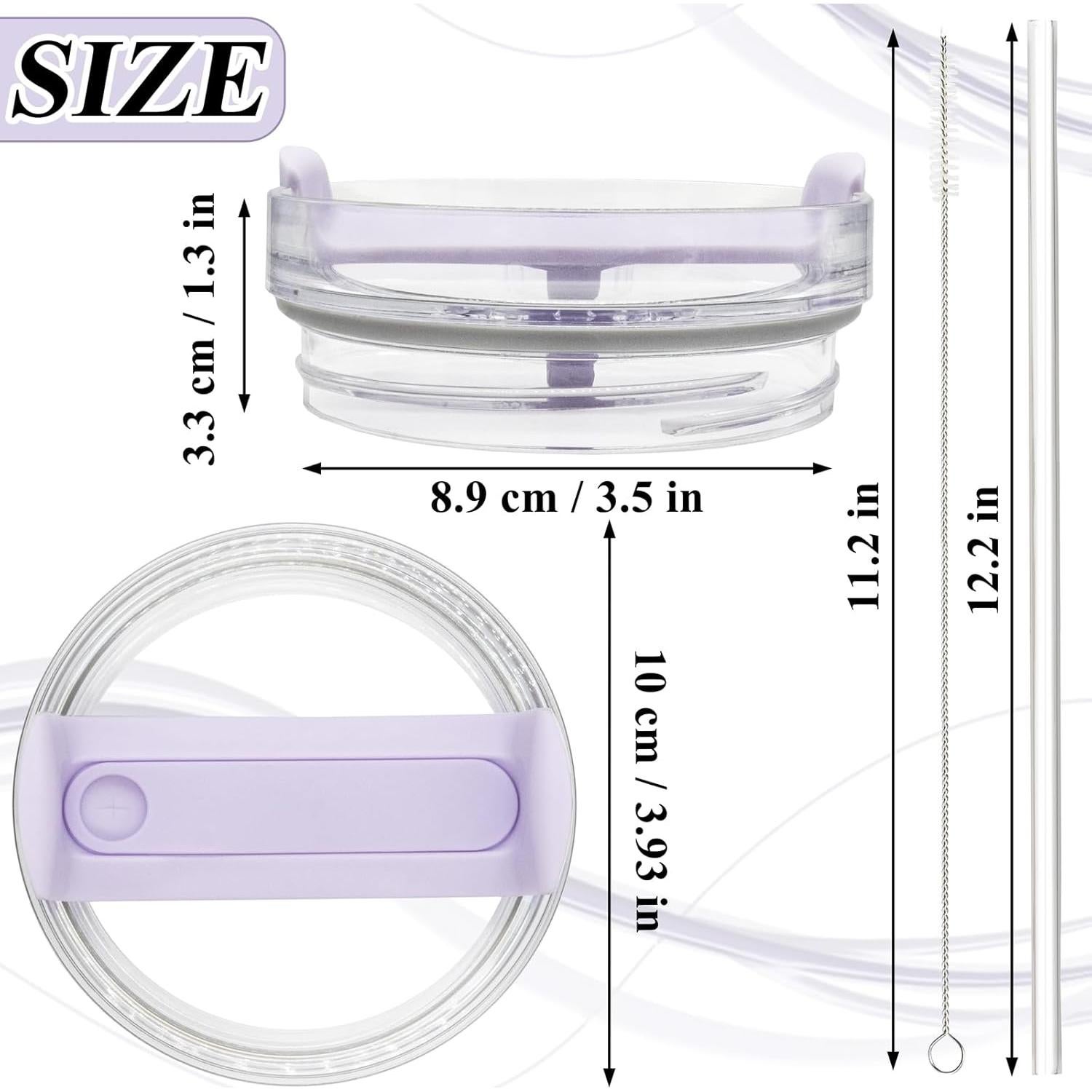 Tapa de 1.18L TiciKim para Taza Stanley Quencher 2.0