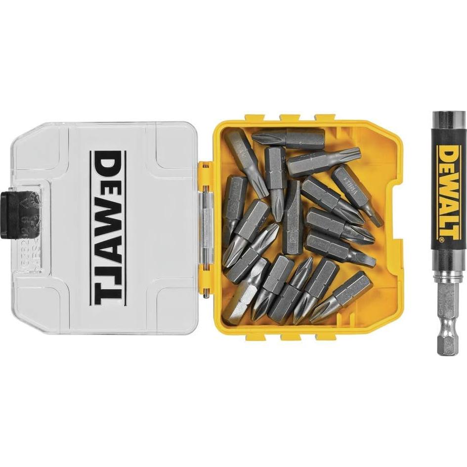 Conjunto de Guías Magnéticas DEWALT DWAF2058CS 18 Piezas Amarillo