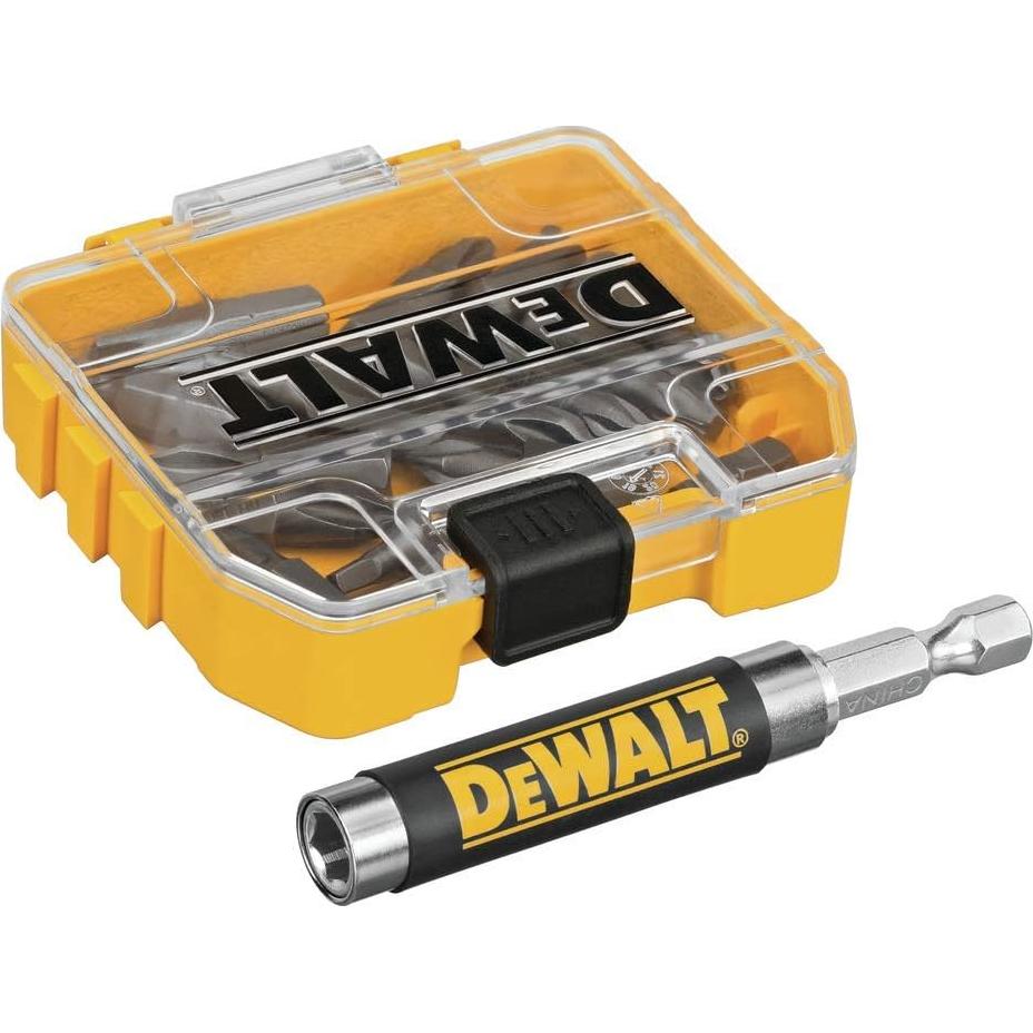 Conjunto de Guías Magnéticas DEWALT DWAF2058CS 18 Piezas Amarillo