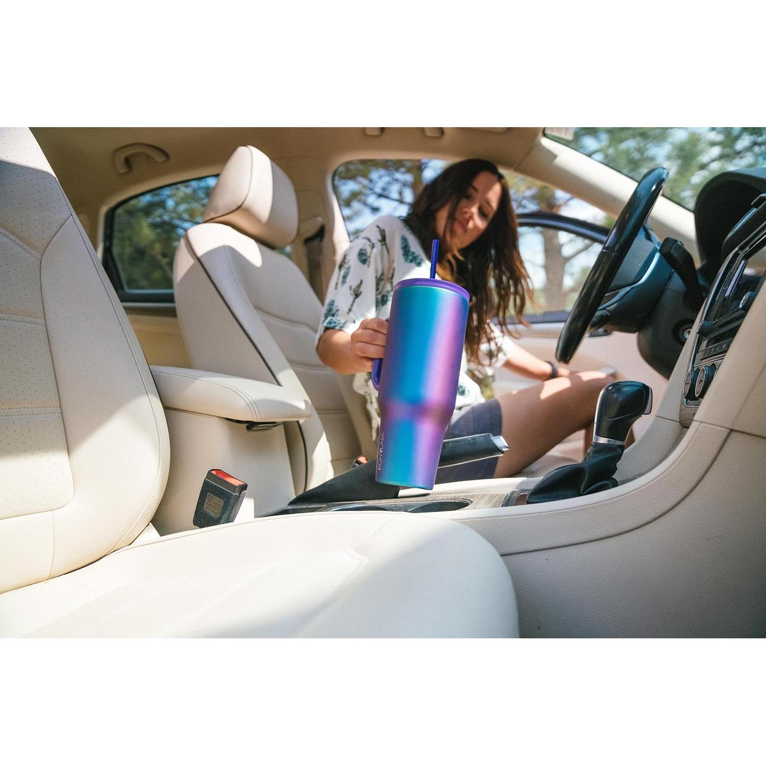 Taza Aislada IRON °FLASK 1.18 L con 2 Tapas - Aurora