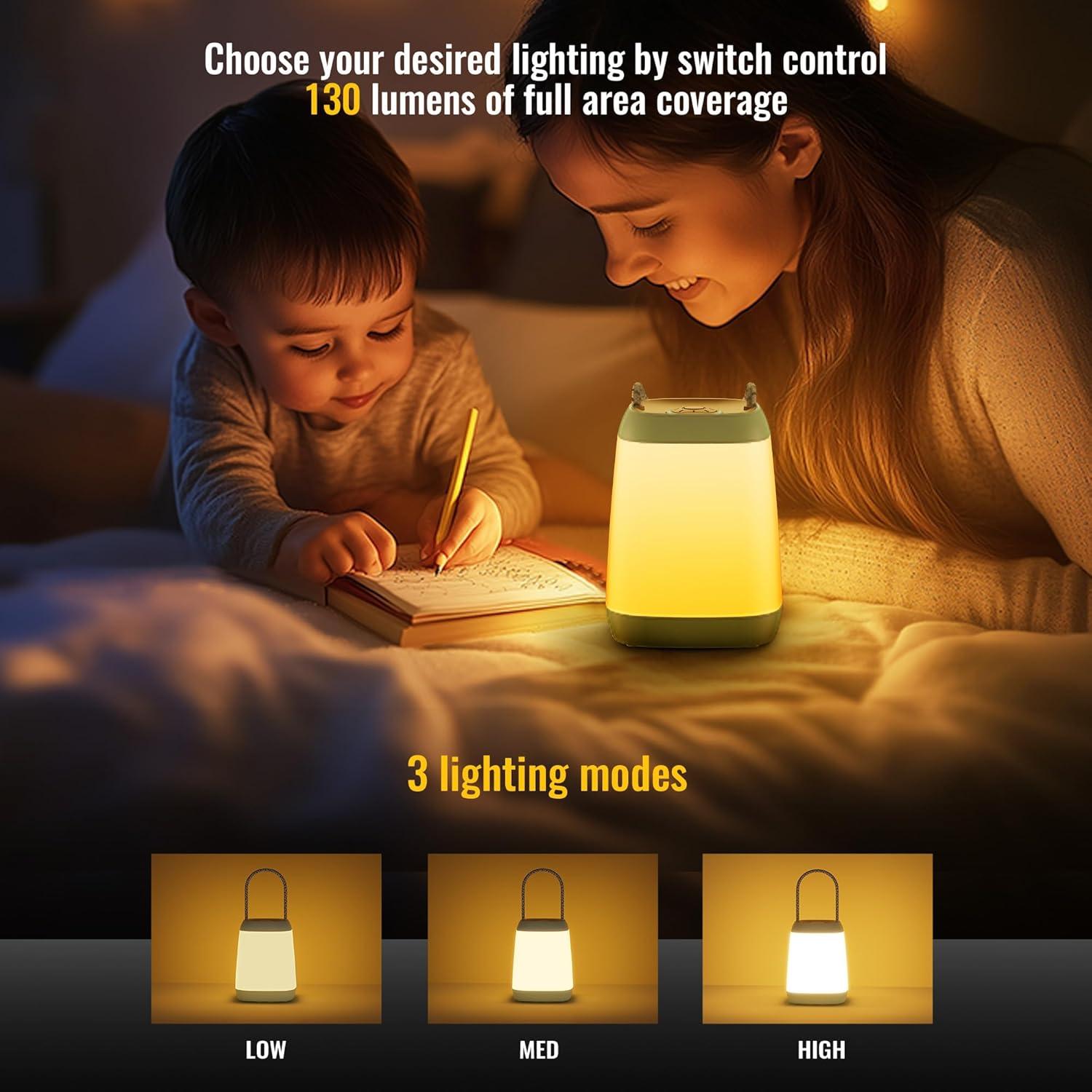 Linterna LED HOKOILN 2 Piezas 3 Modos Camping Emergencia