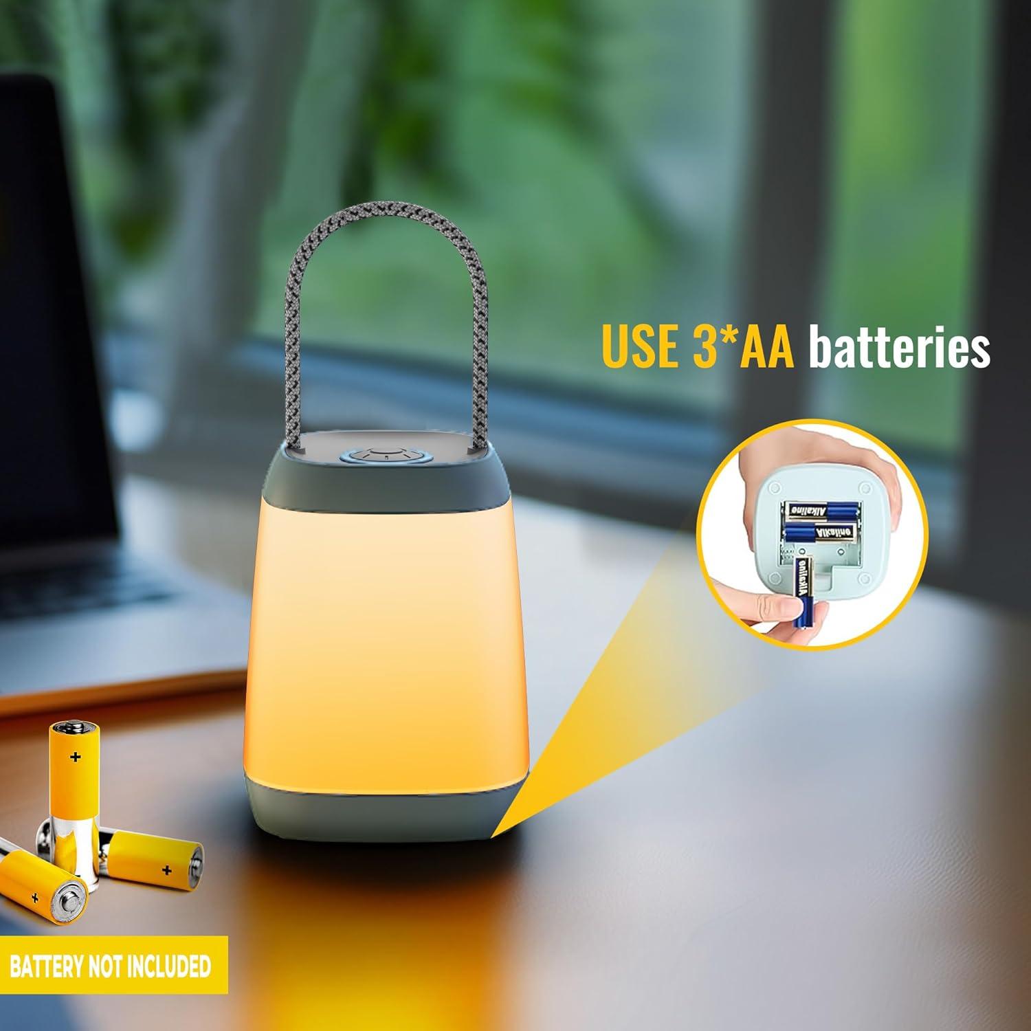 Linterna LED HOKOILN 2 Piezas 3 Modos Camping Emergencia