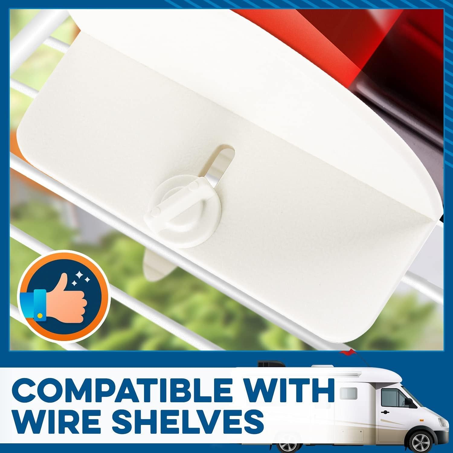 Soporte para Refrigerador IMPRESA 4 Pack Ajustable para RV