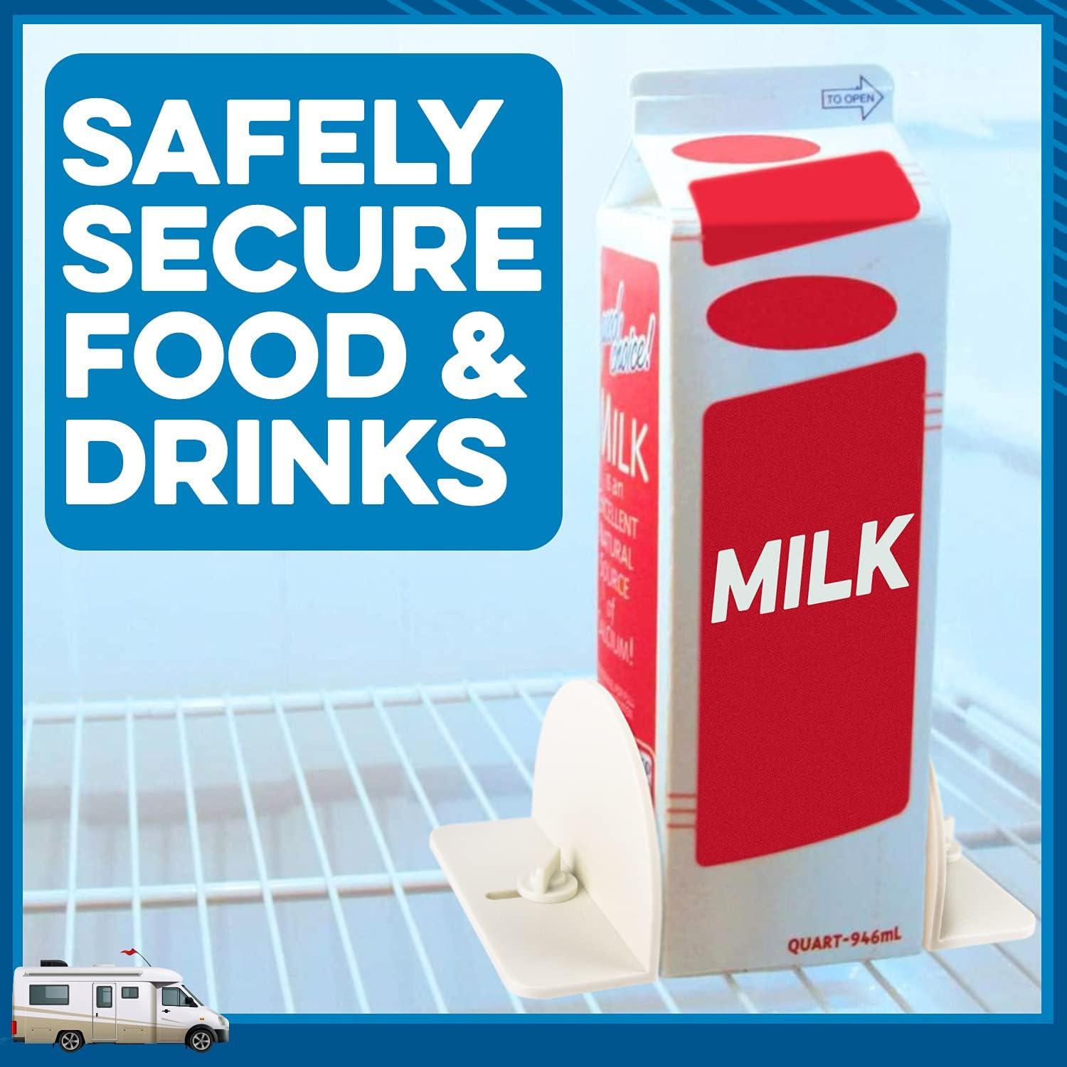 Soporte para Refrigerador IMPRESA 4 Pack Ajustable para RV