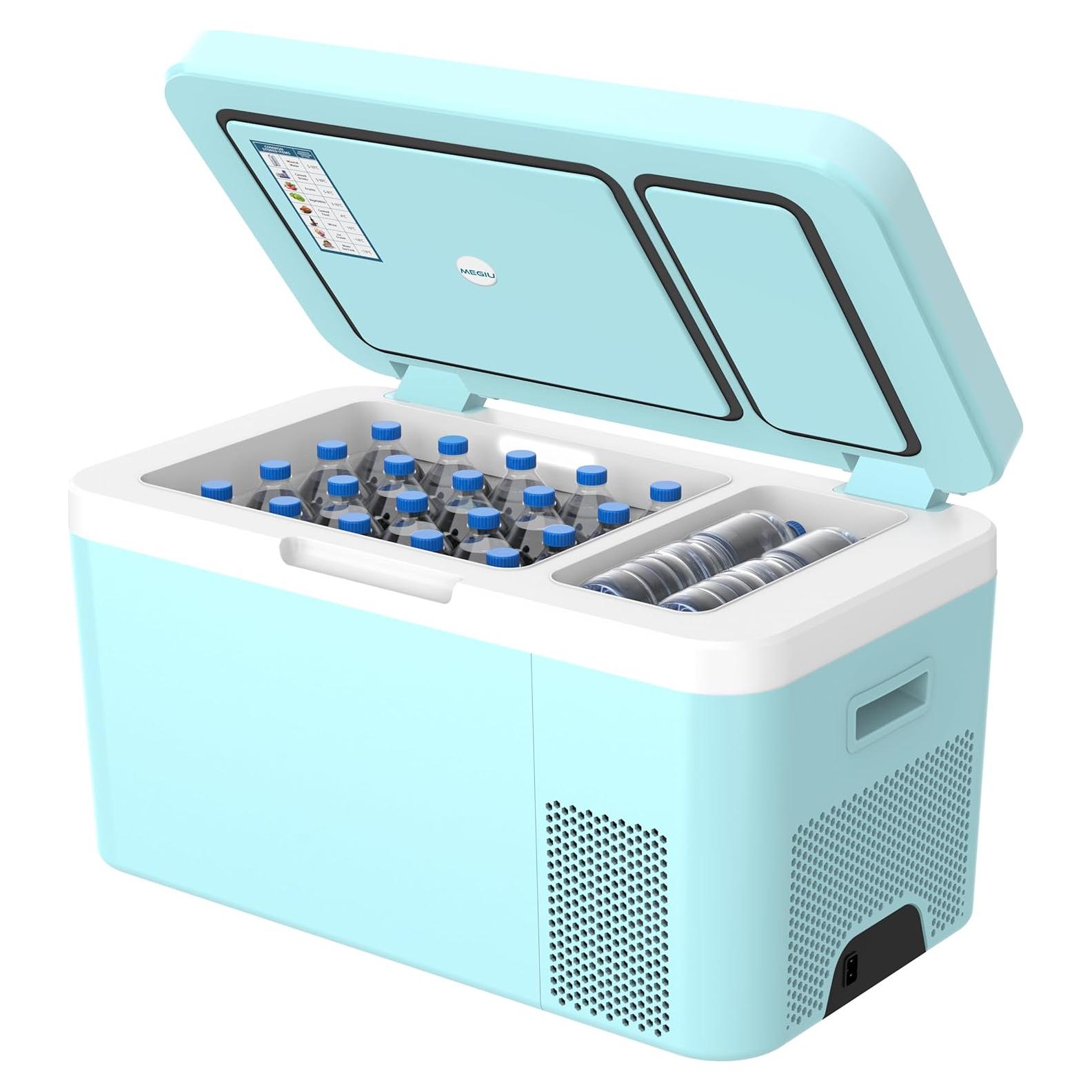 Refrigerador Portátil Megiu HC-24G2 24L Doble Zona 12V/24V