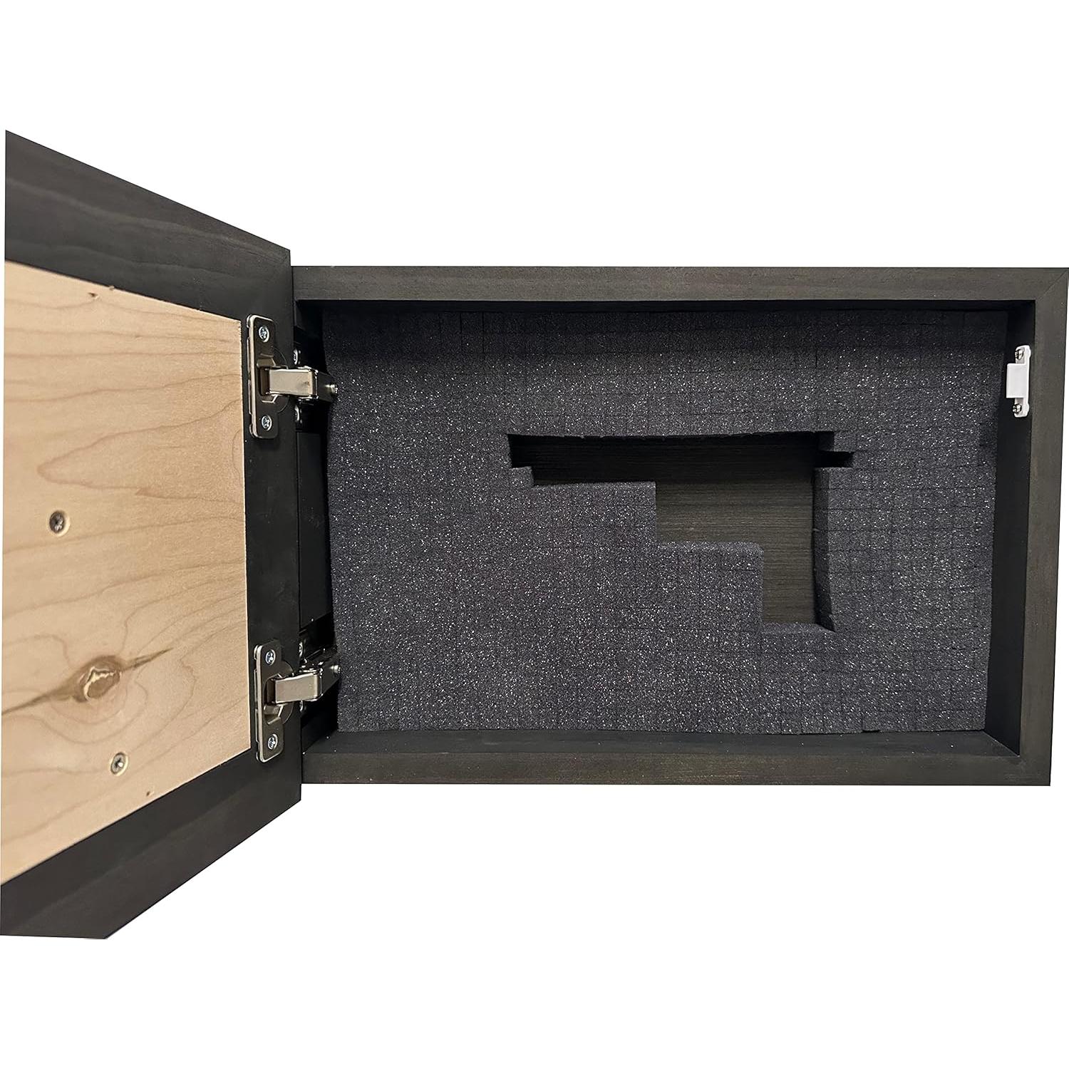 Armario Oculto para Armas Bellewood Designs Negro 45x10x30cm