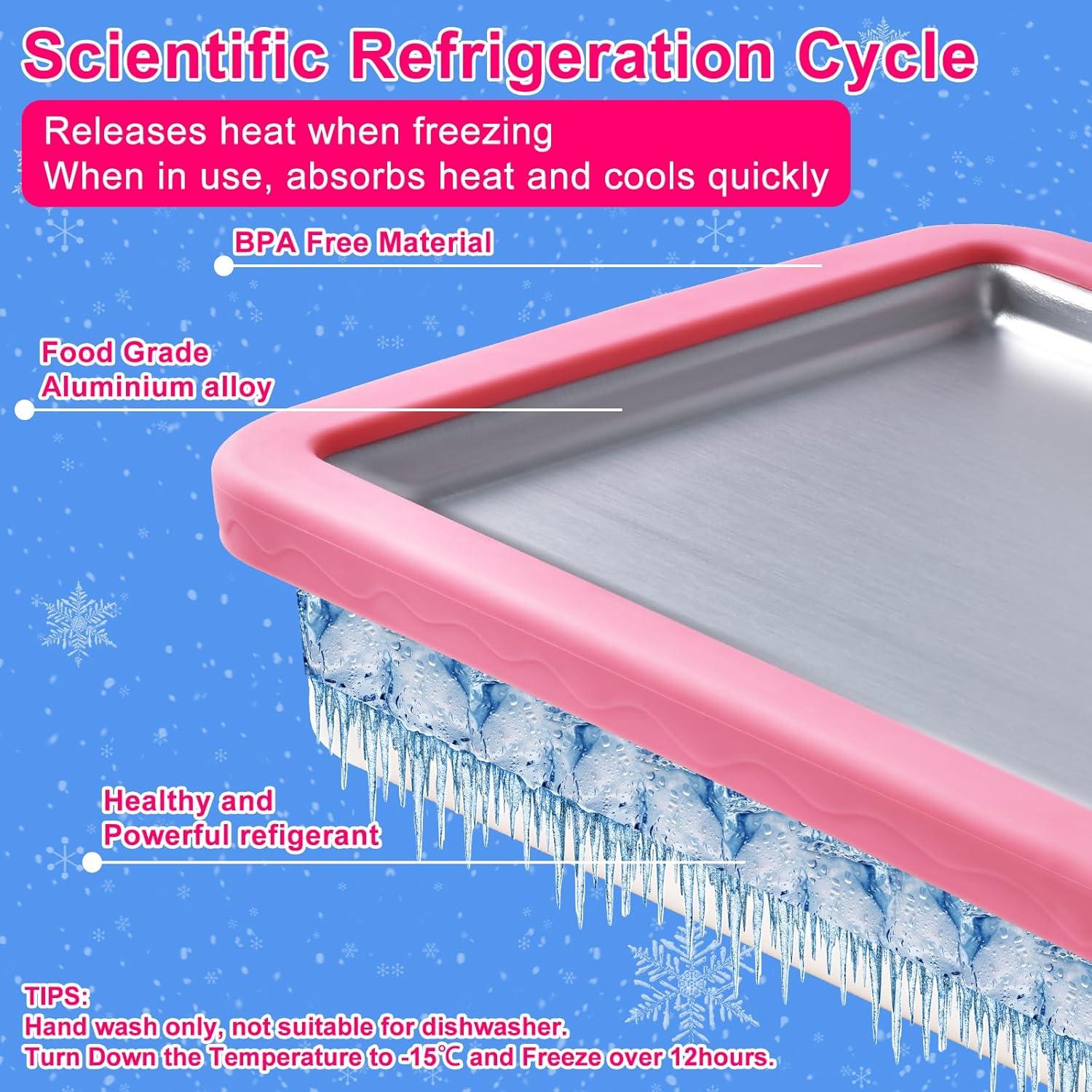 Máquina de Helado Rolado ROEDEER Cuadrado 29.21x24.13cm