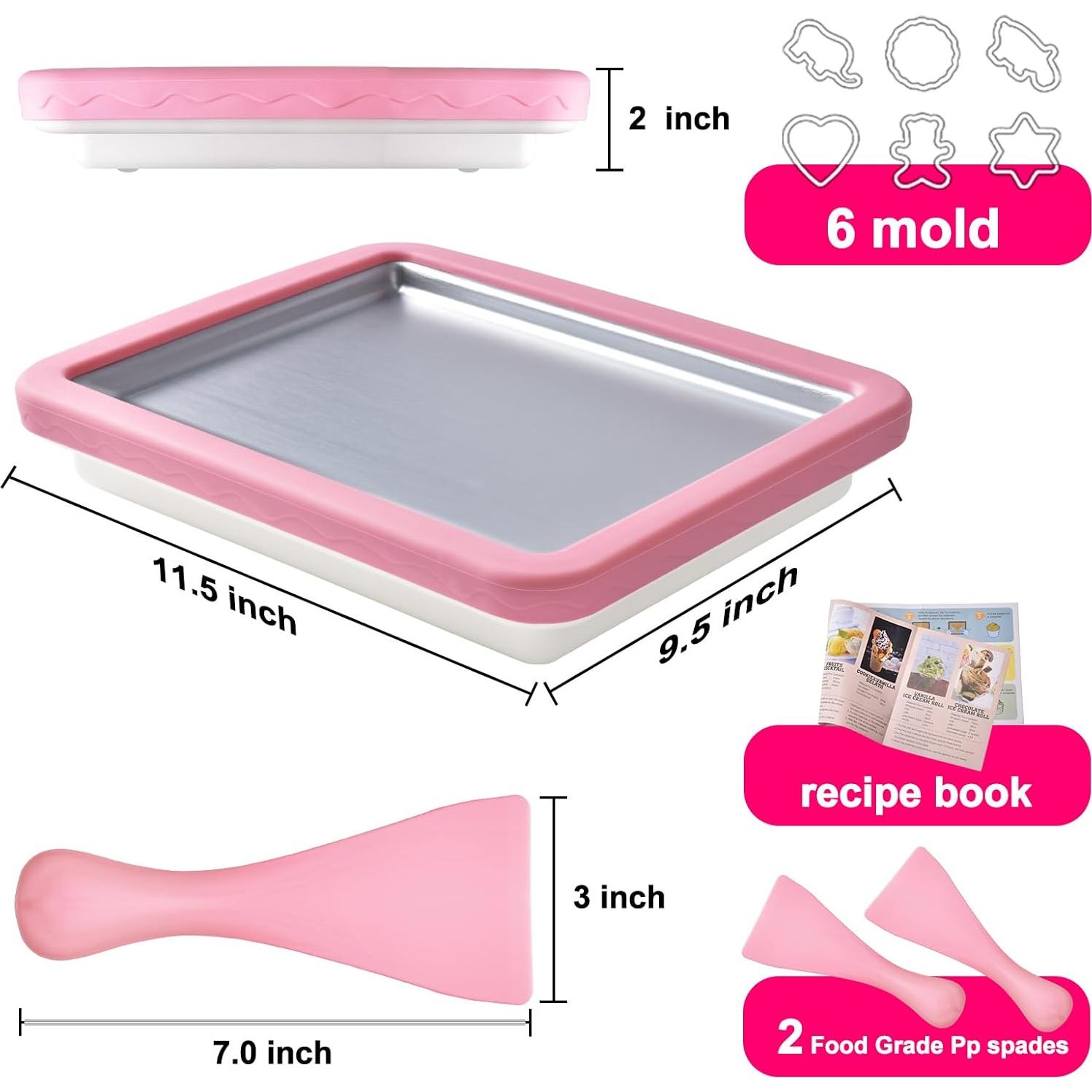 Máquina de Helado Rolado ROEDEER Cuadrado 29.21x24.13cm