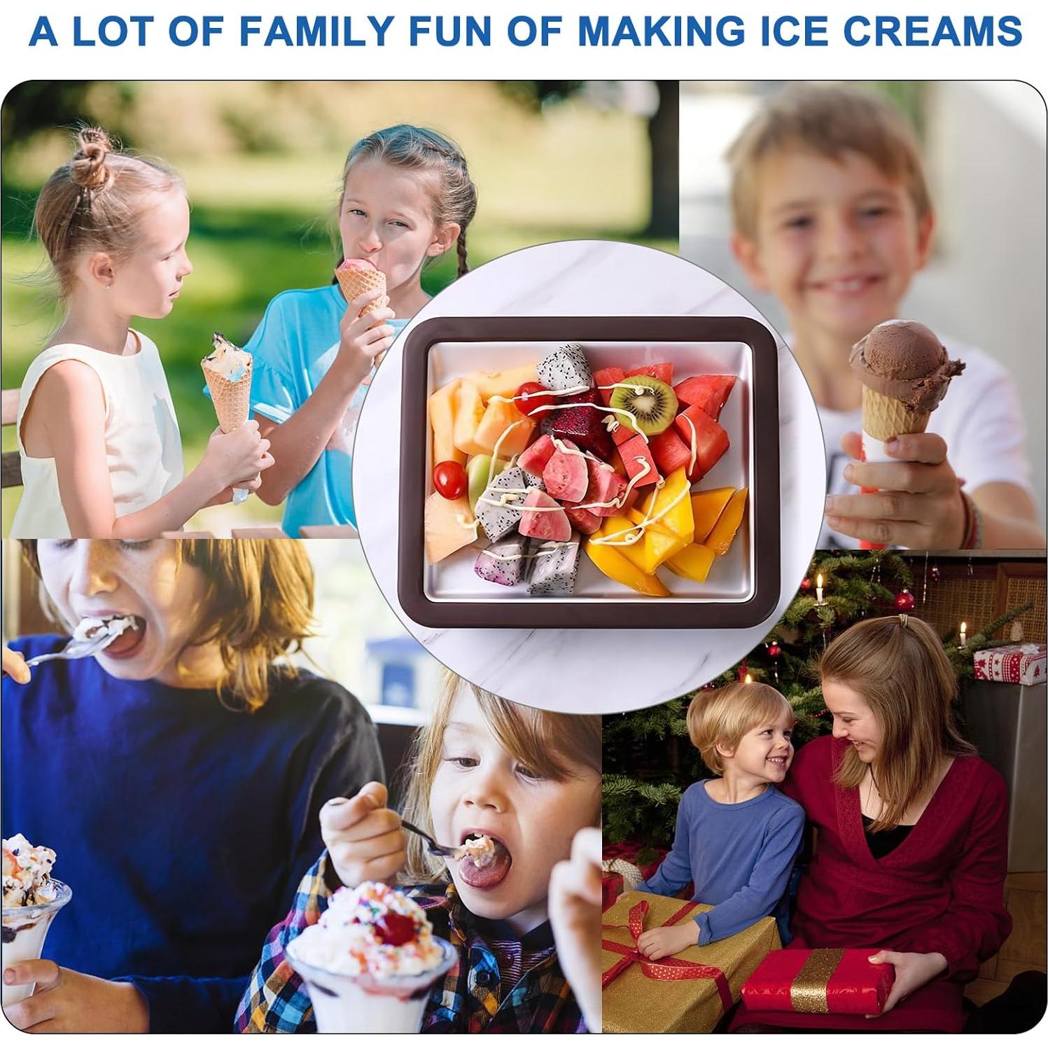 Máquina de Helado Rolado ROEDEER Cuadrado 29.21x24.13cm