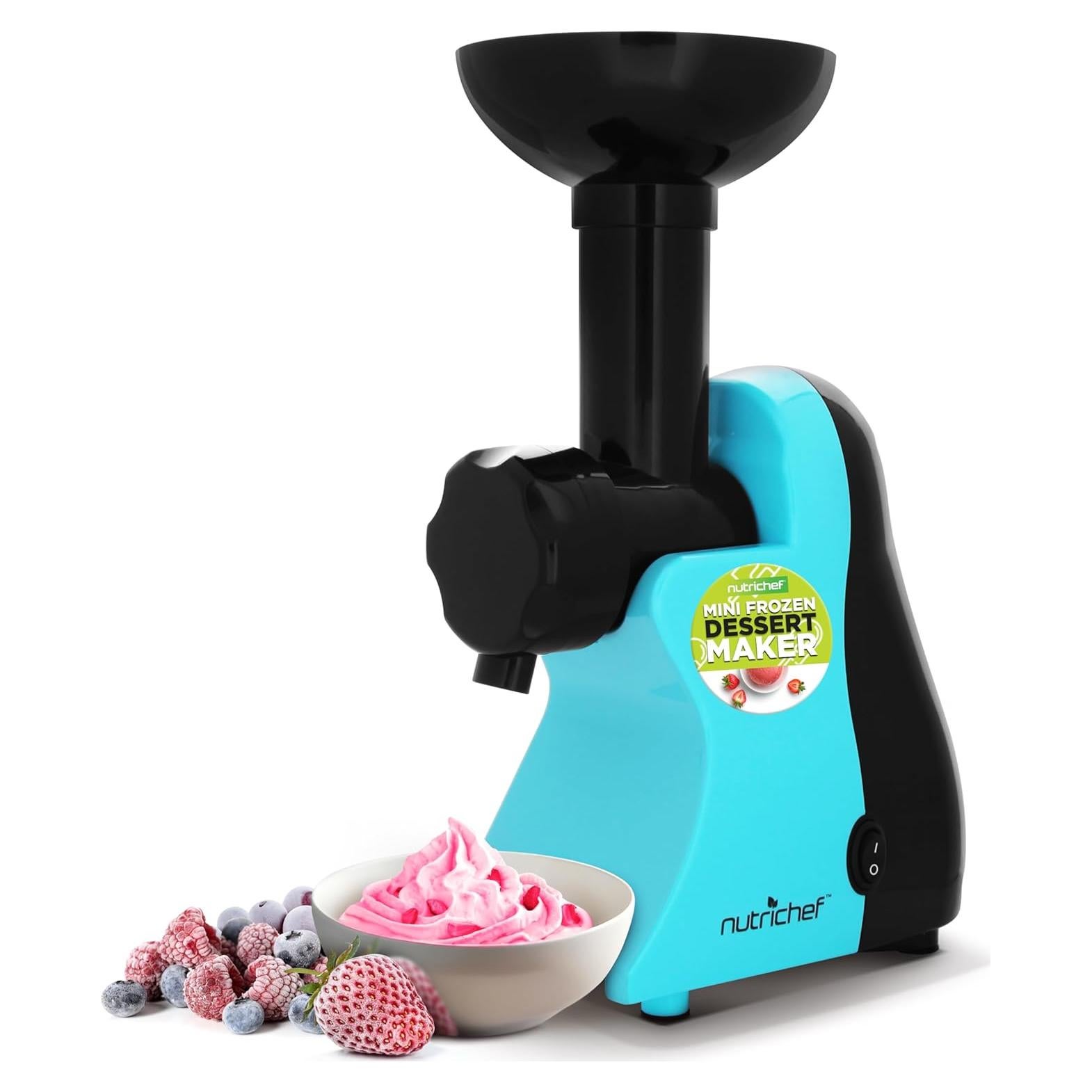 NutriChef Máquina de Postres Congelados - Helados y Yogur