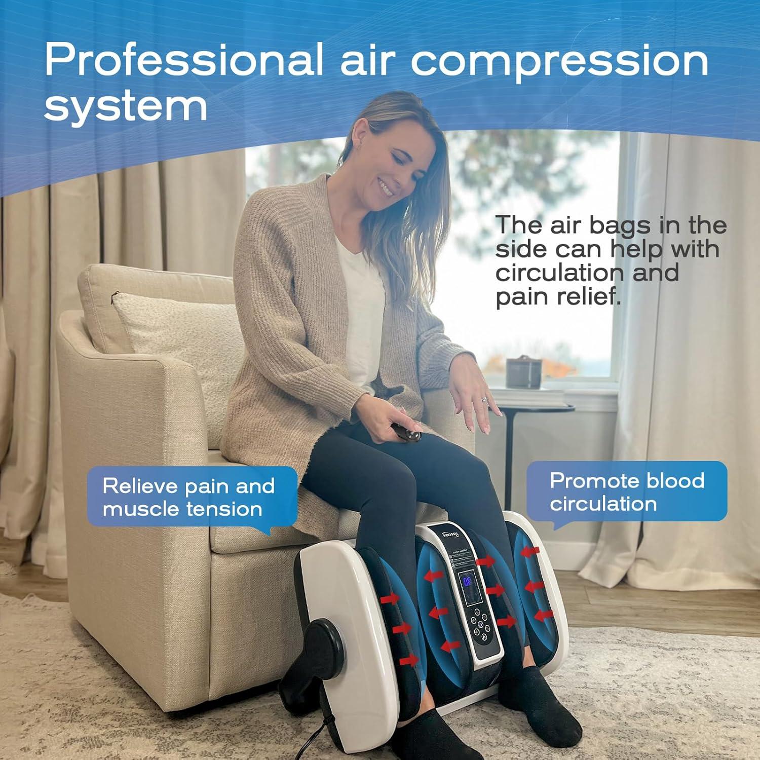 Masajeador de pies TISSCARE 208 con calor y shiatsu