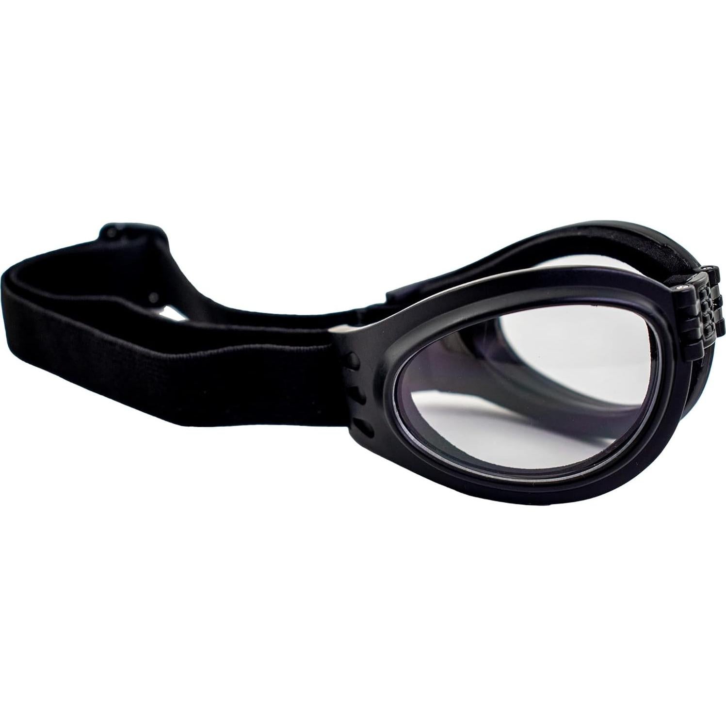 Gafas de Motocicleta Plegables Birdz Eyewear Loro Negras