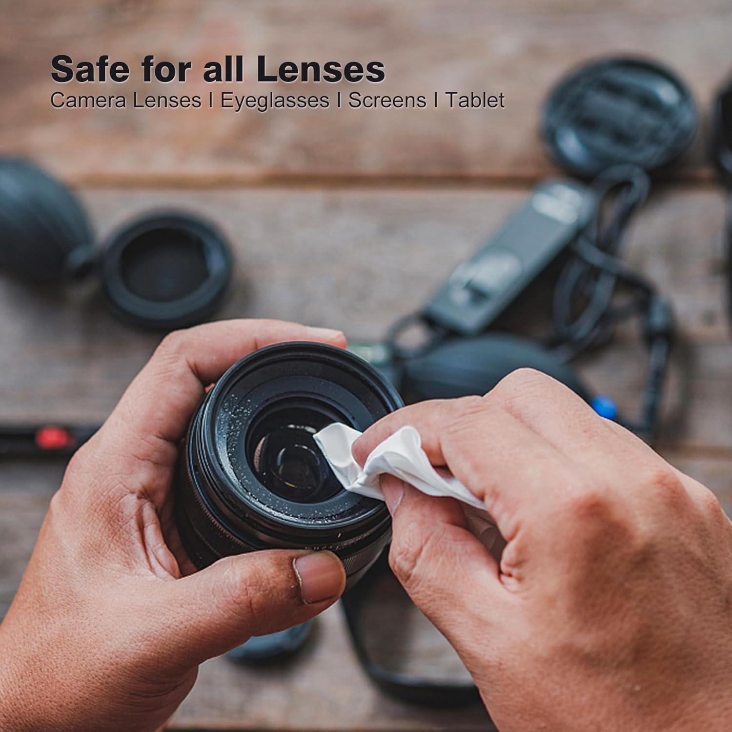 Toallitas de limpieza de lentes SunFun USA 200 unidades