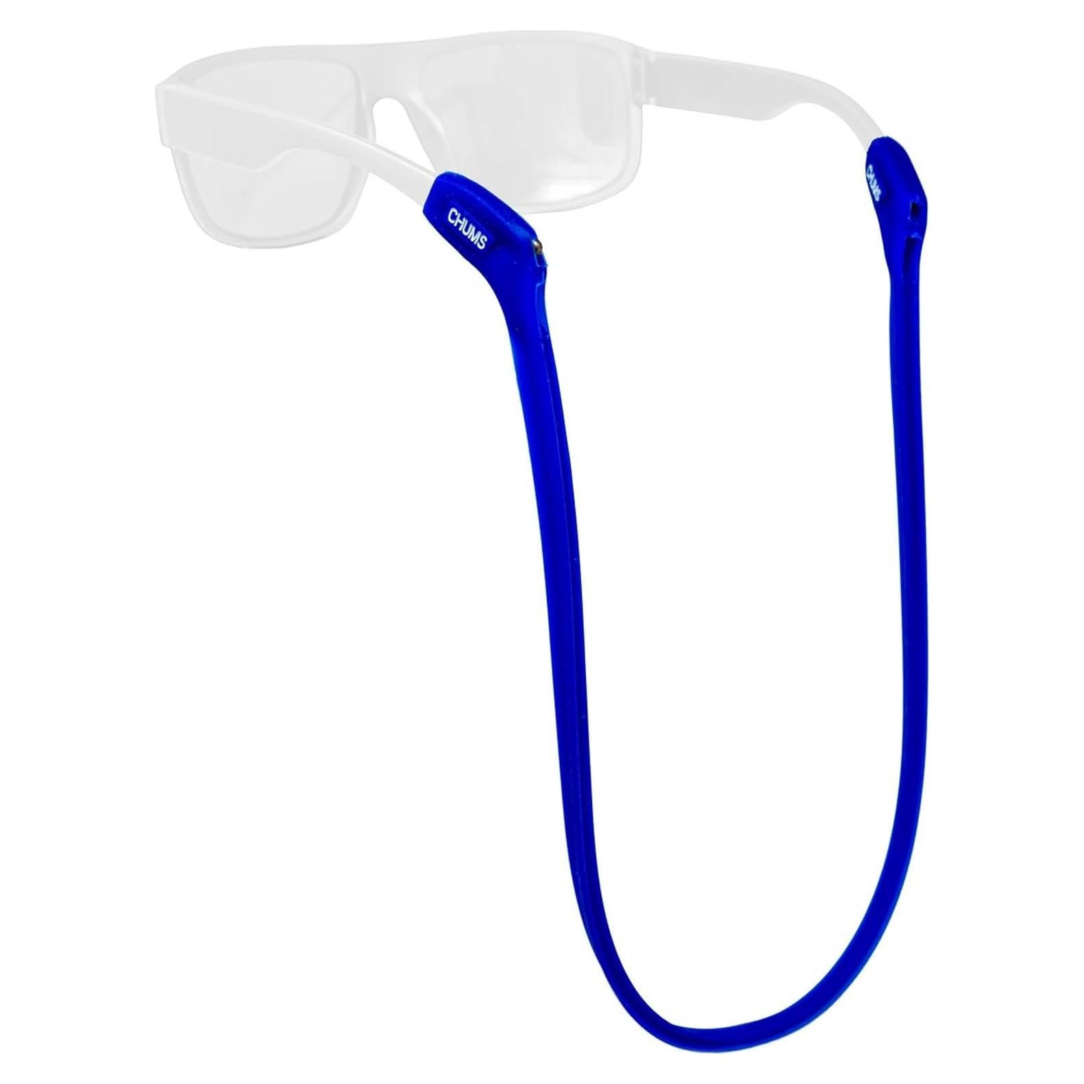 Retenedor de Gafas Chums Switchback Silicona Ligera Cobalto