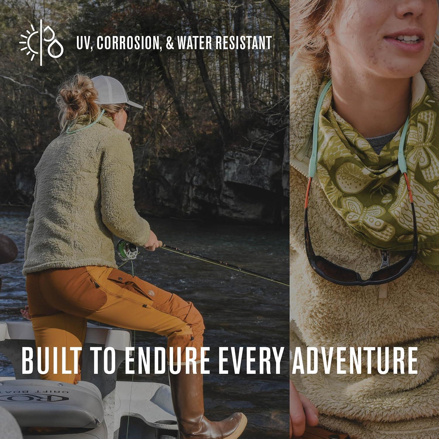 Retenedor de Gafas Chums Switchback Silicona Coral Rojo