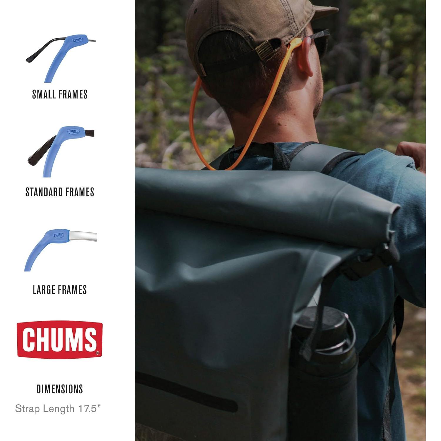 Retenedor de Gafas Chums Switchback Silicona Verde Mar