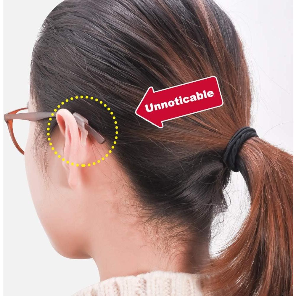 Soporte Antideslizante para Gafas SAIGO 10 Pares Silicona