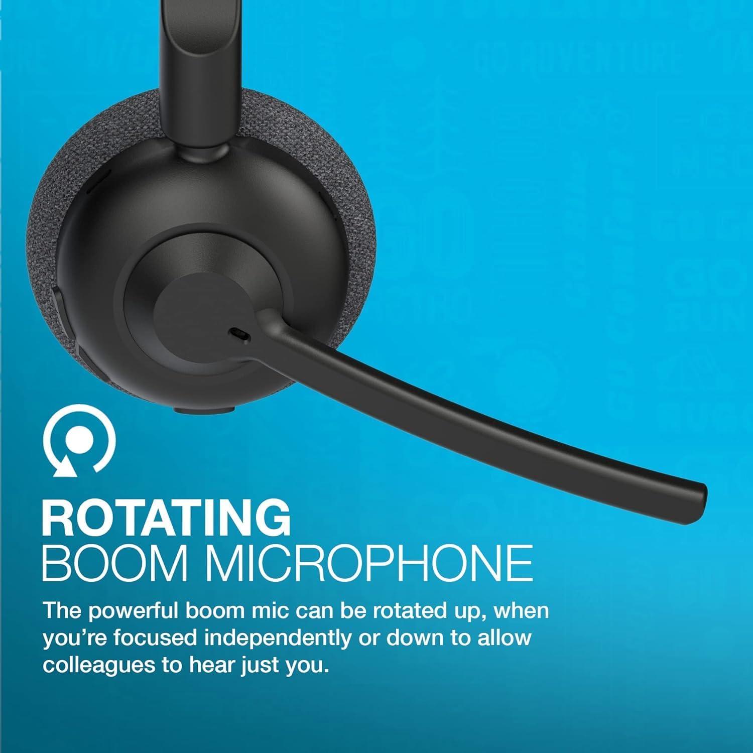 Auriculares Inalámbricos JLab Go Work Pop, Negro, 50h