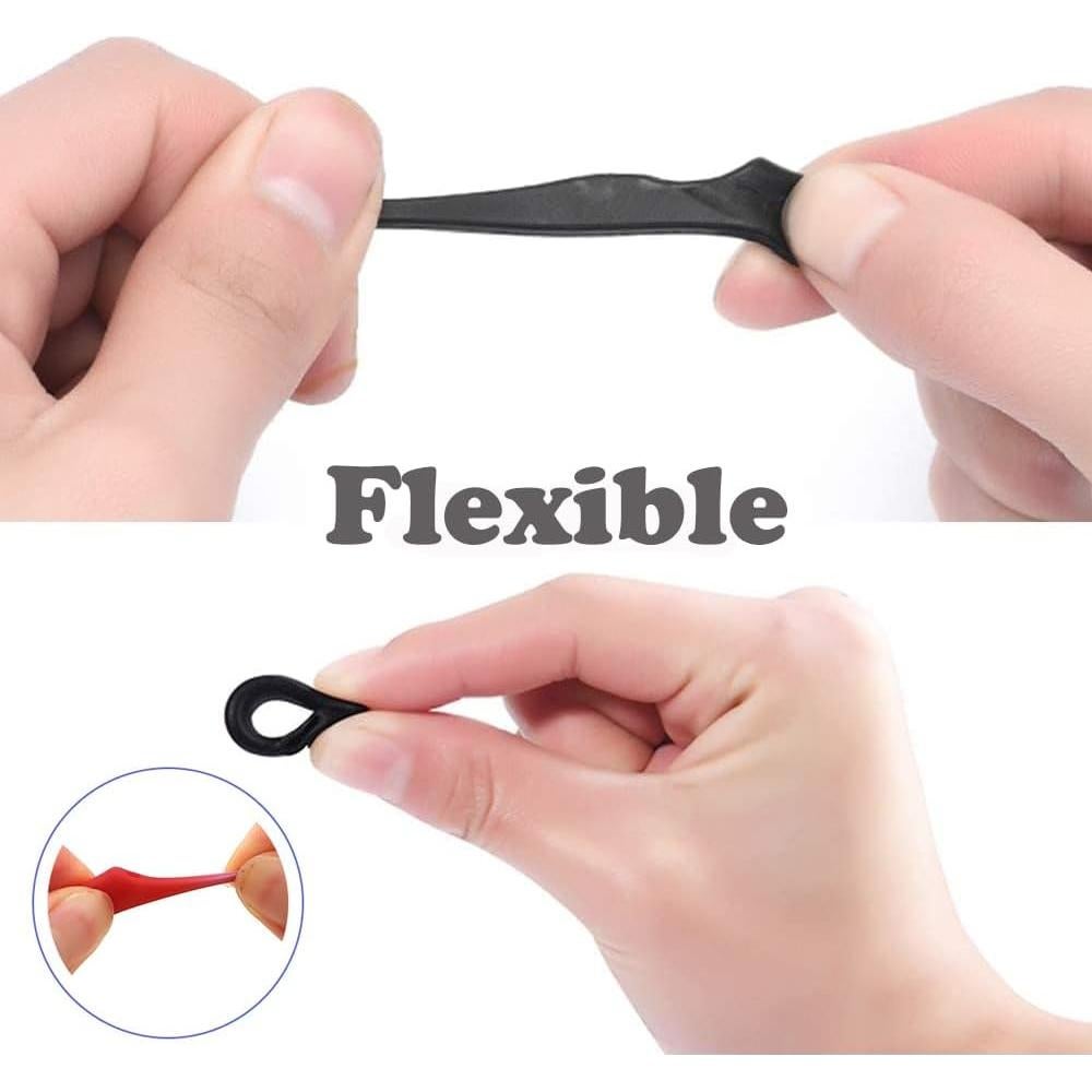 SAIGO Sujetadores Antideslizantes para Gafas - 10 Pares