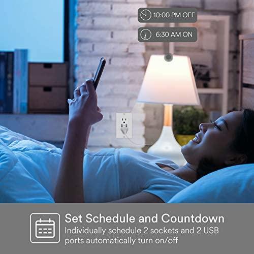 Enchufe Inteligente iLintek con 2 USB y Control por Voz