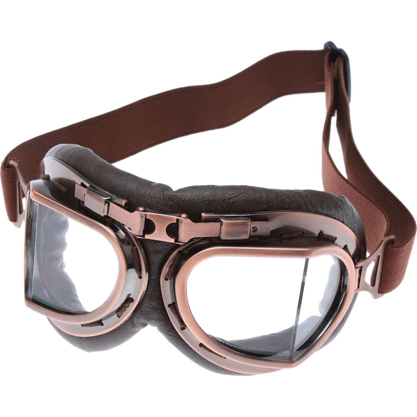 Gafas de Motocicleta MUXSAM Vintage a Prueba de Viento